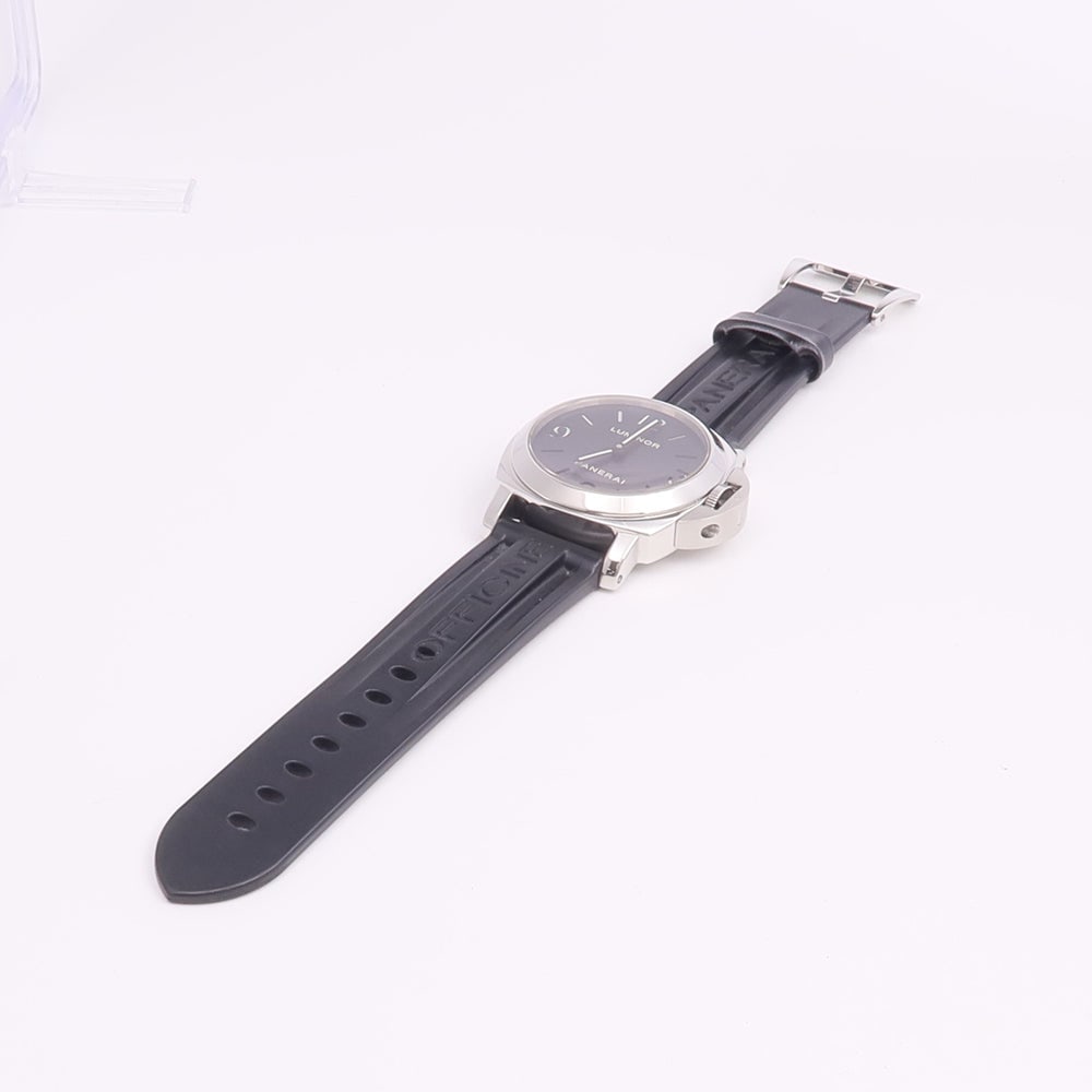 Panerai Luminor Base Hand Wind SS Black - 14