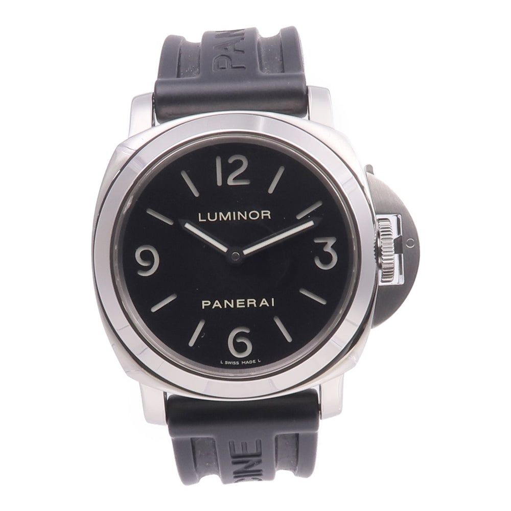 Panerai Luminor Base Hand Wind SS Black - 2