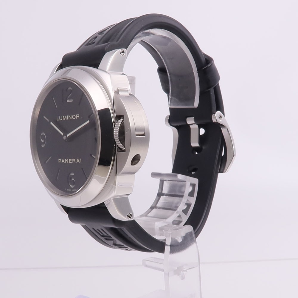 Panerai Luminor Base Hand Wind SS Black - 4