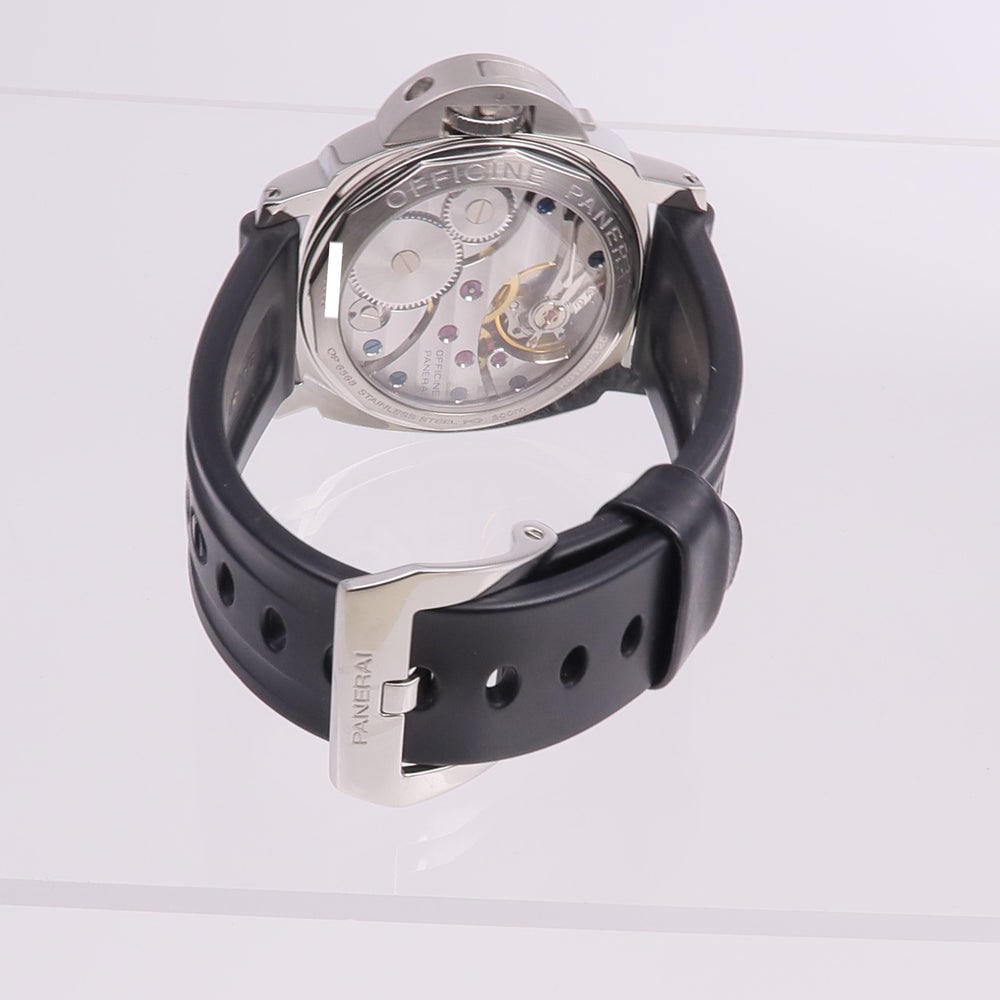 Panerai Luminor Base Hand Wind SS Black - 5