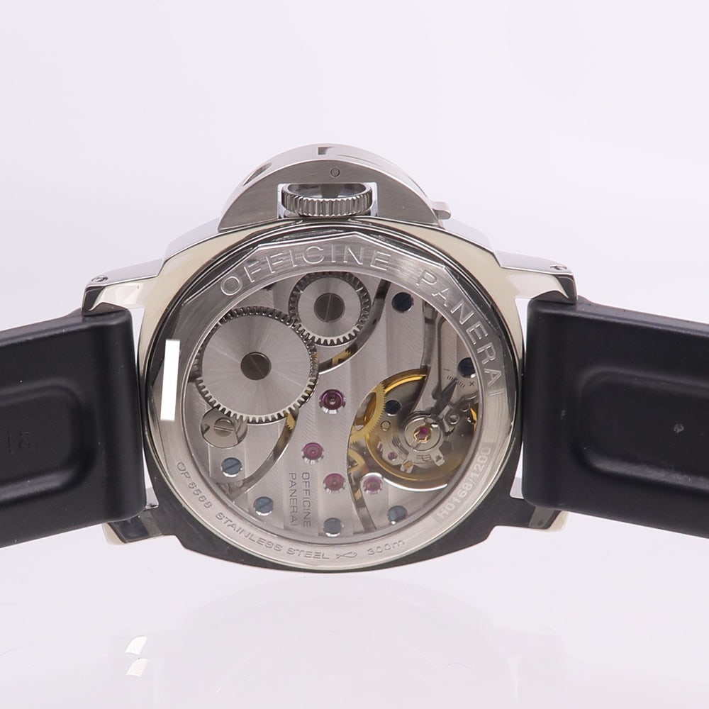 Panerai Luminor Base Hand Wind SS Black - 8