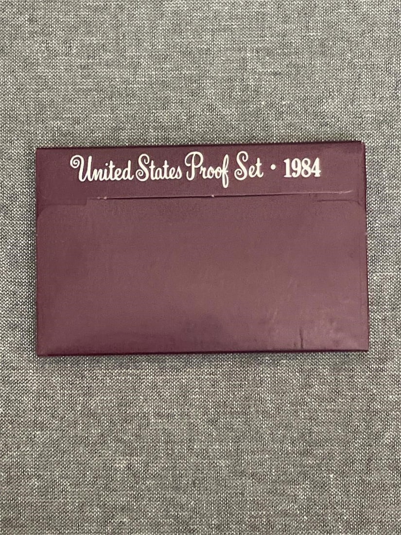 1984-S USA Proof Set Mint: This item is authenticated and verified by a trusted third-party service, giving you complete confidence in the integrity and value of your purchase.