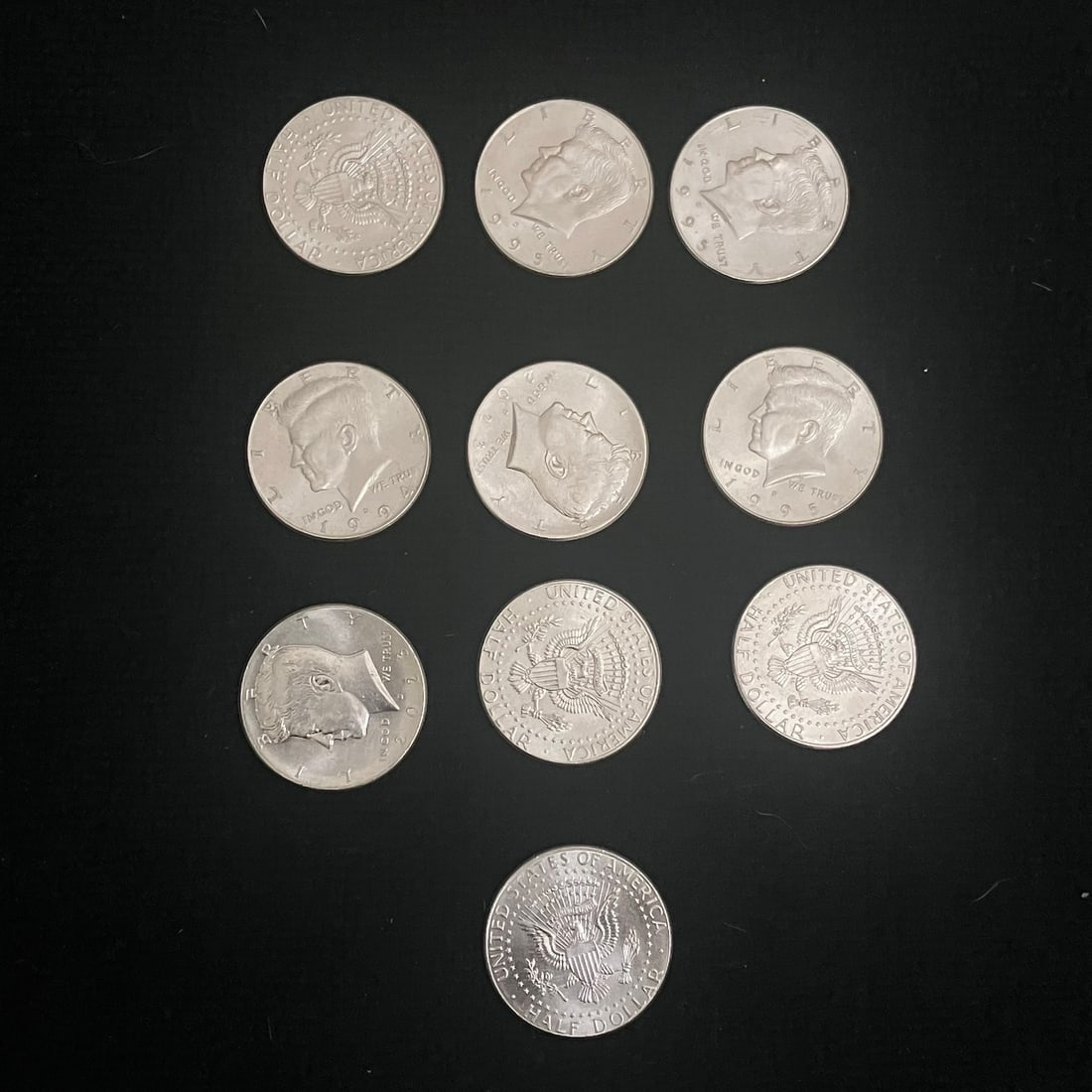10 Kennedy Half Dollar - 5
