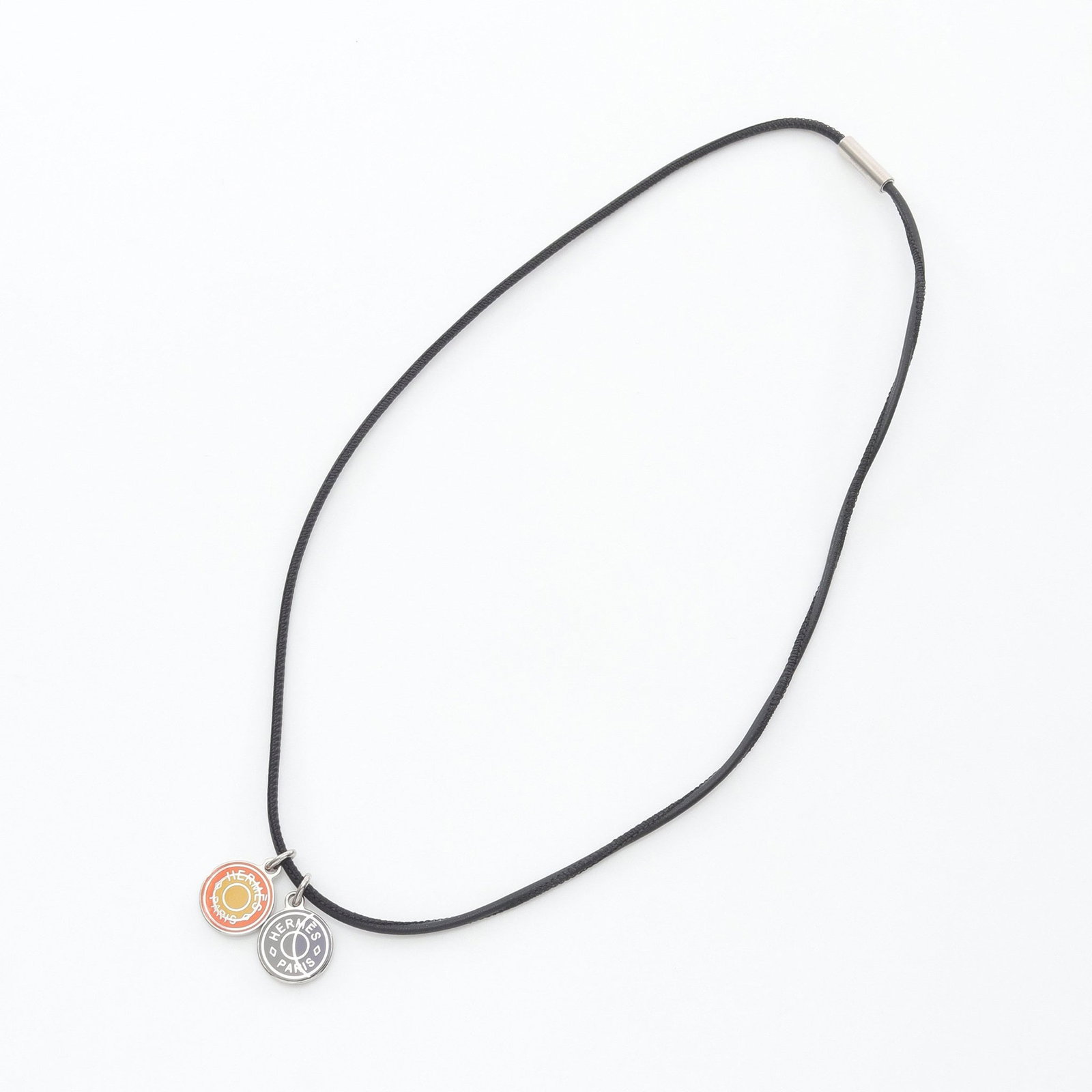 Hermes Eclipse Leather Necklace - 3