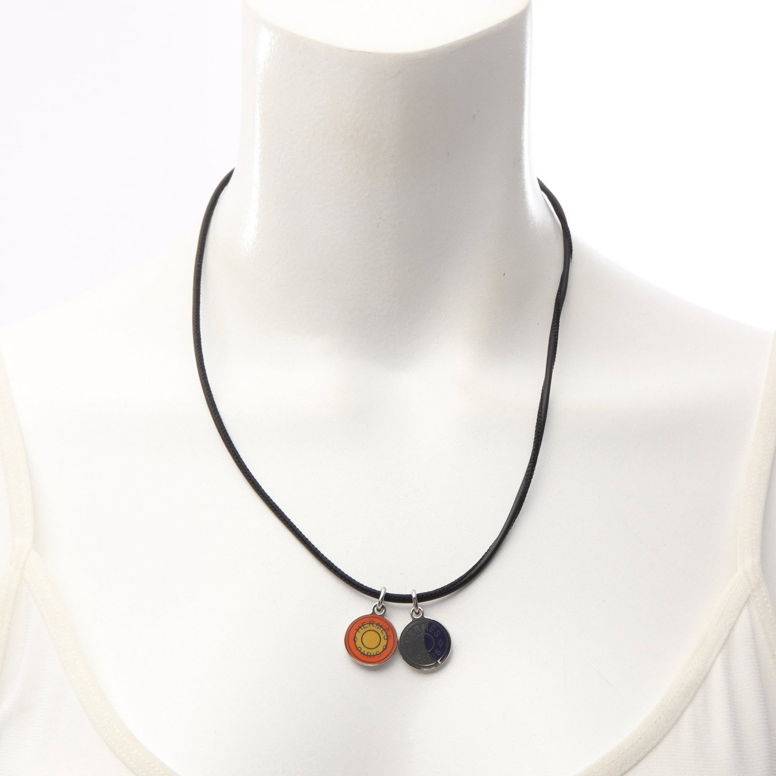Hermes Eclipse Leather Necklace - 5