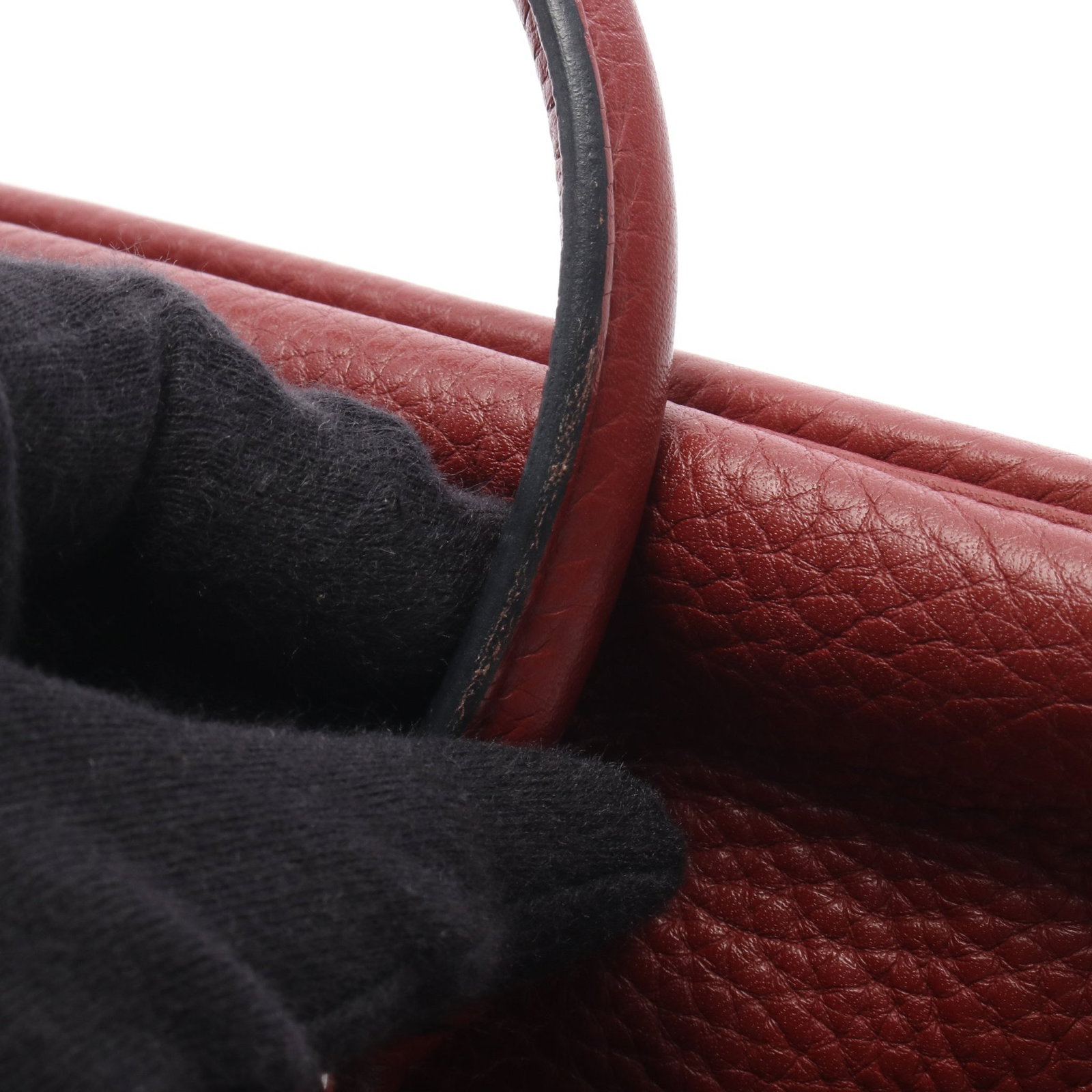 Hermes Bolide 31 Ruby Clemence - 9