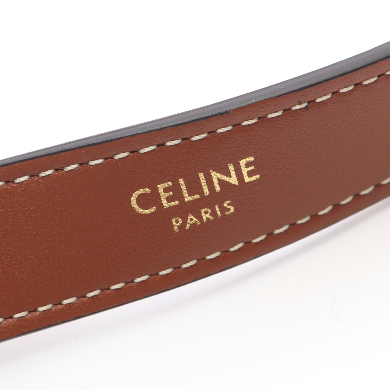 Celine Ava Triomphe Medium Brown - 4