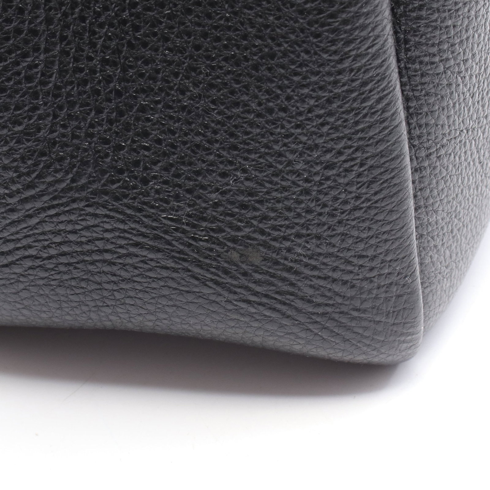 Prada Medium Tote Leather Black - 8
