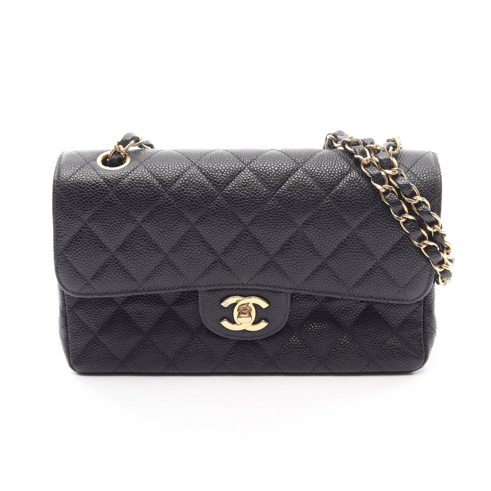 Chanel W Flap Caviar Black (1 of 11)