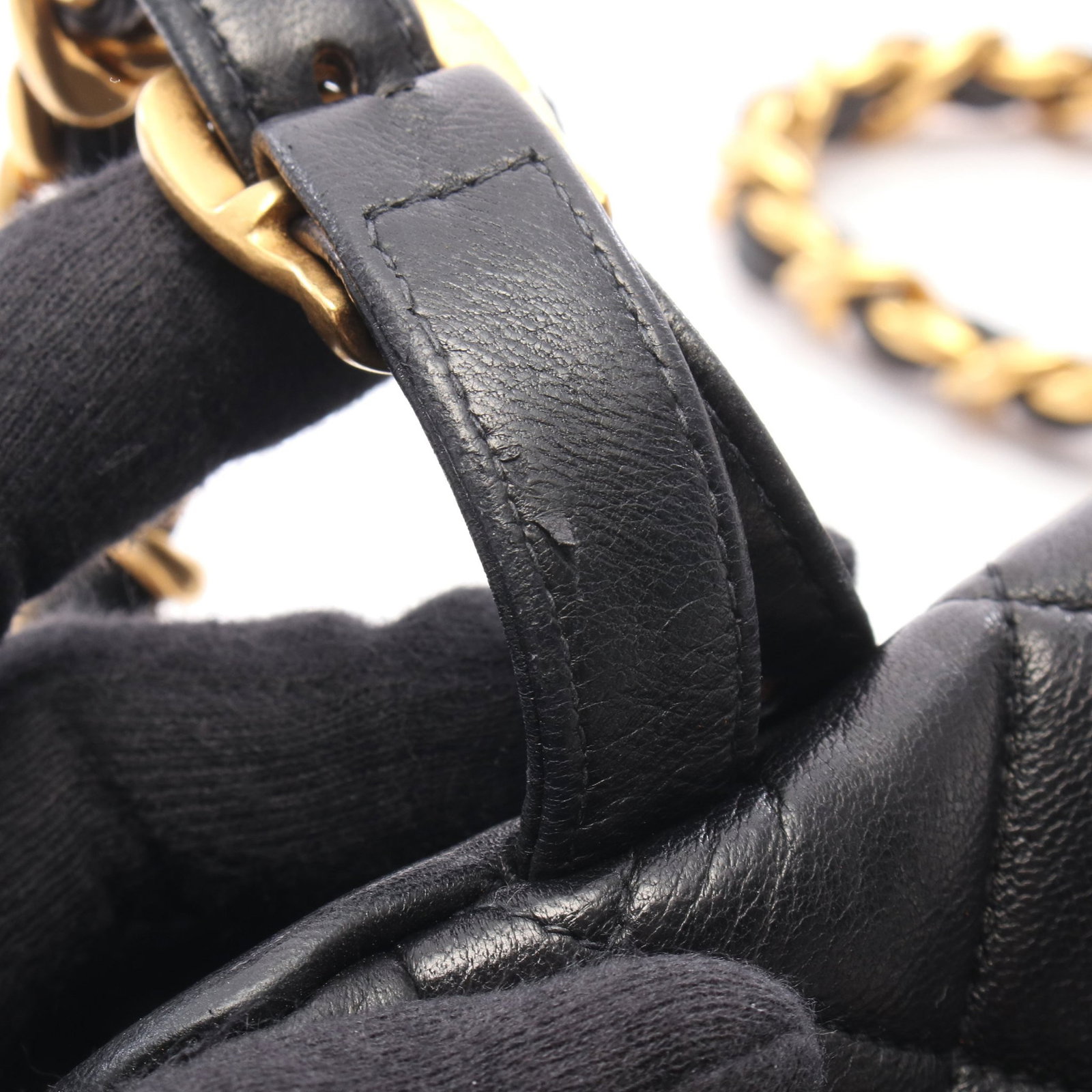 Chanel Turn Lock Chain Backpack - 6