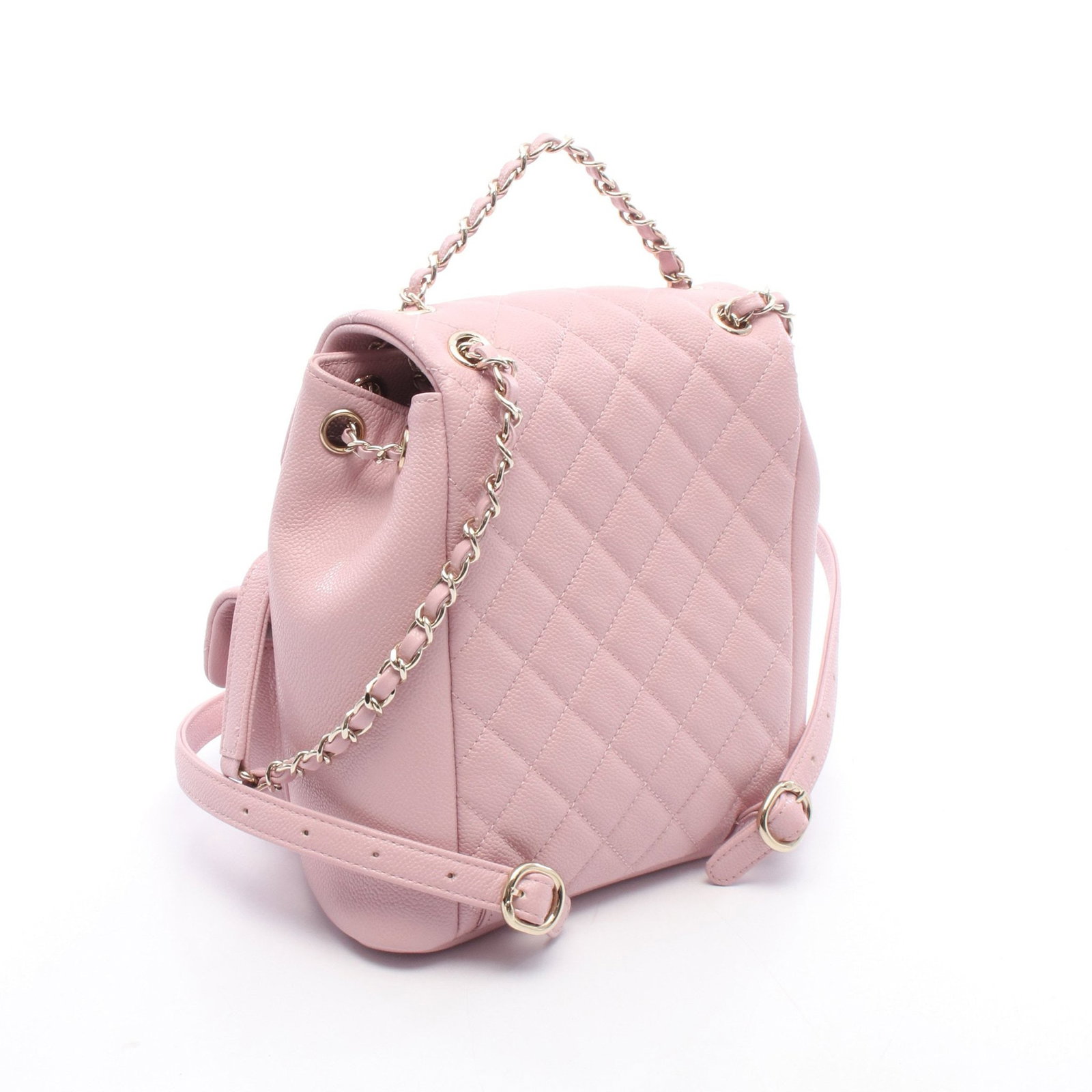 Chanel Small Backpack Pink Caviar - 2