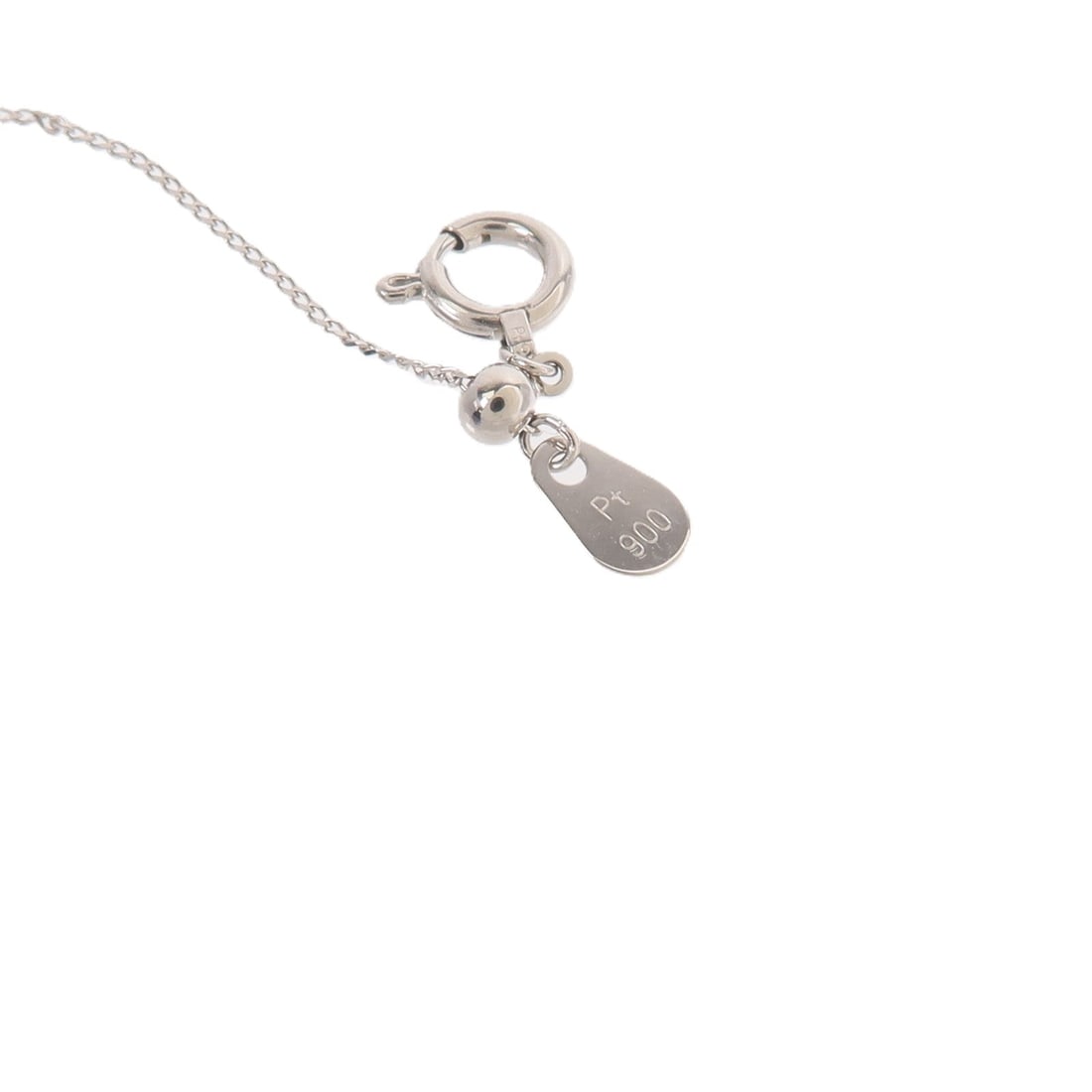 Ruby Diamond Necklace Pt900 Platinum - 7