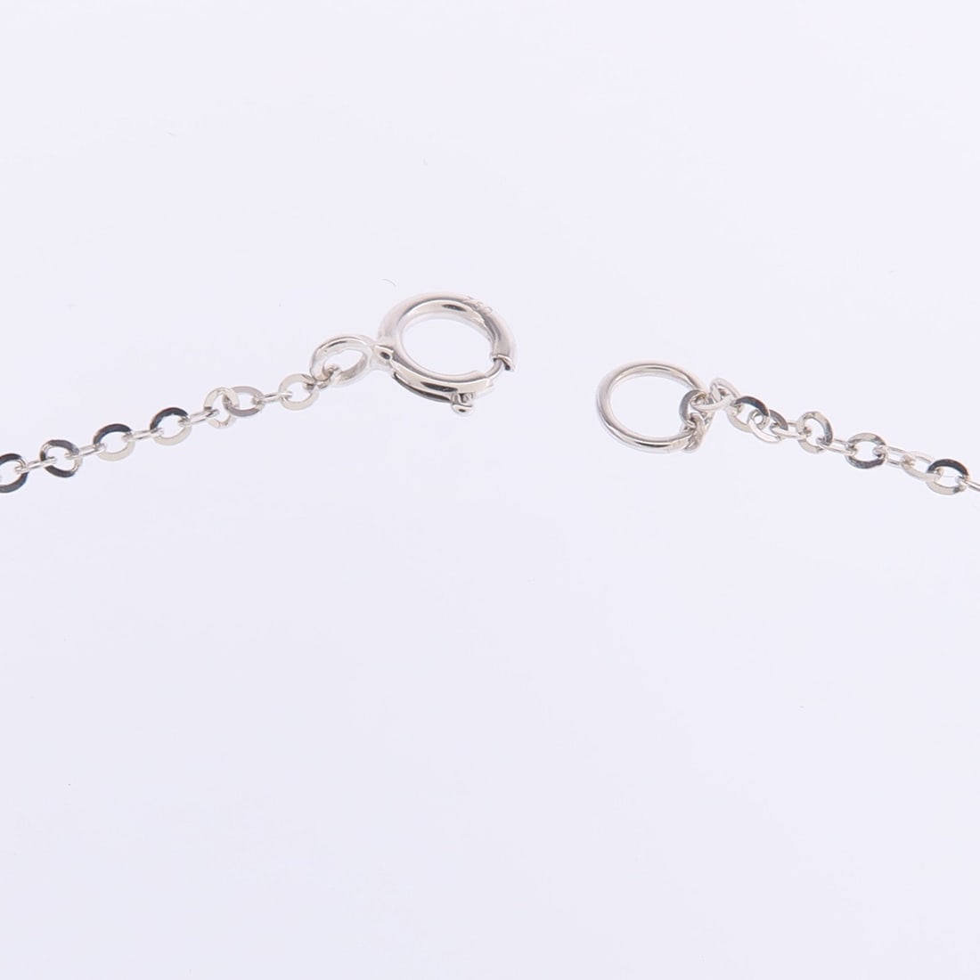 Diamond Necklace 18K White Gold - 6