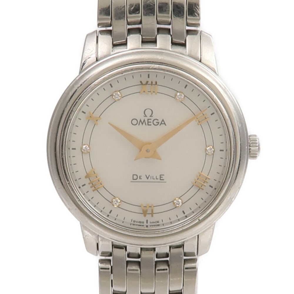 Omega DeVille Prestige SS MOP White (1 of 17)