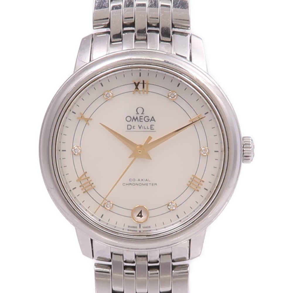 Omega De Ville Prestige SS Diamond MOP (1 of 17)