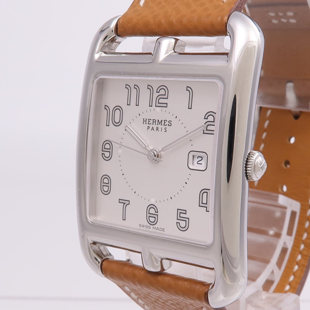 Hermes Capecod SS Silver Watch - 3