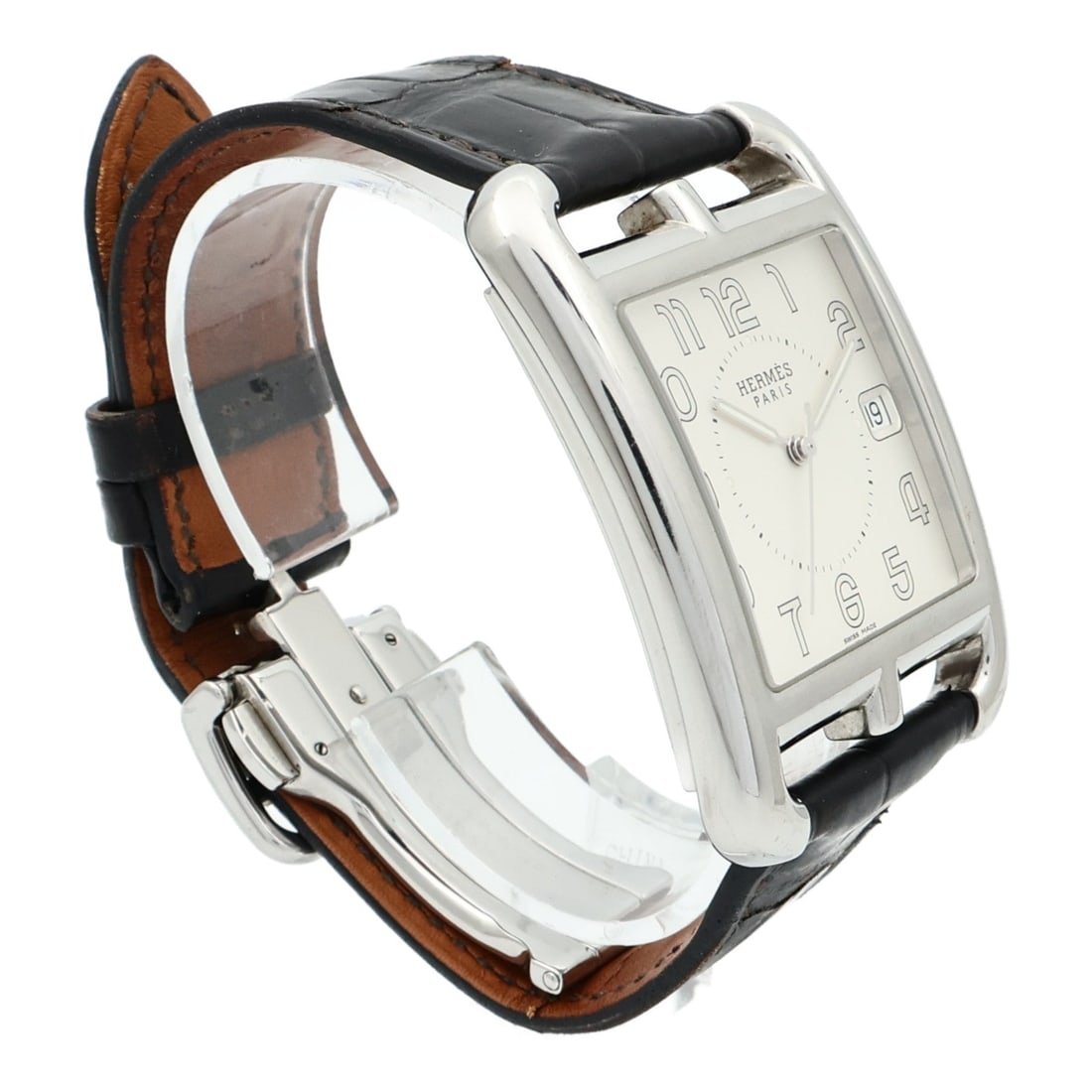 Hermes Cape Cod Quartz SS White - 4