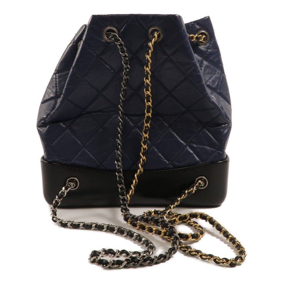 Chanel Gabrielle Backpack Blue - 3