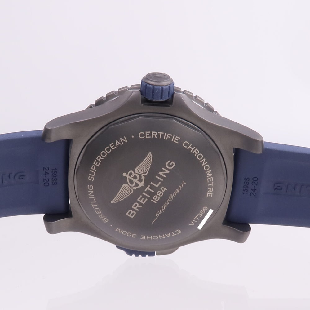 Breitling Super Ocean Auto Titanium Blue - 8