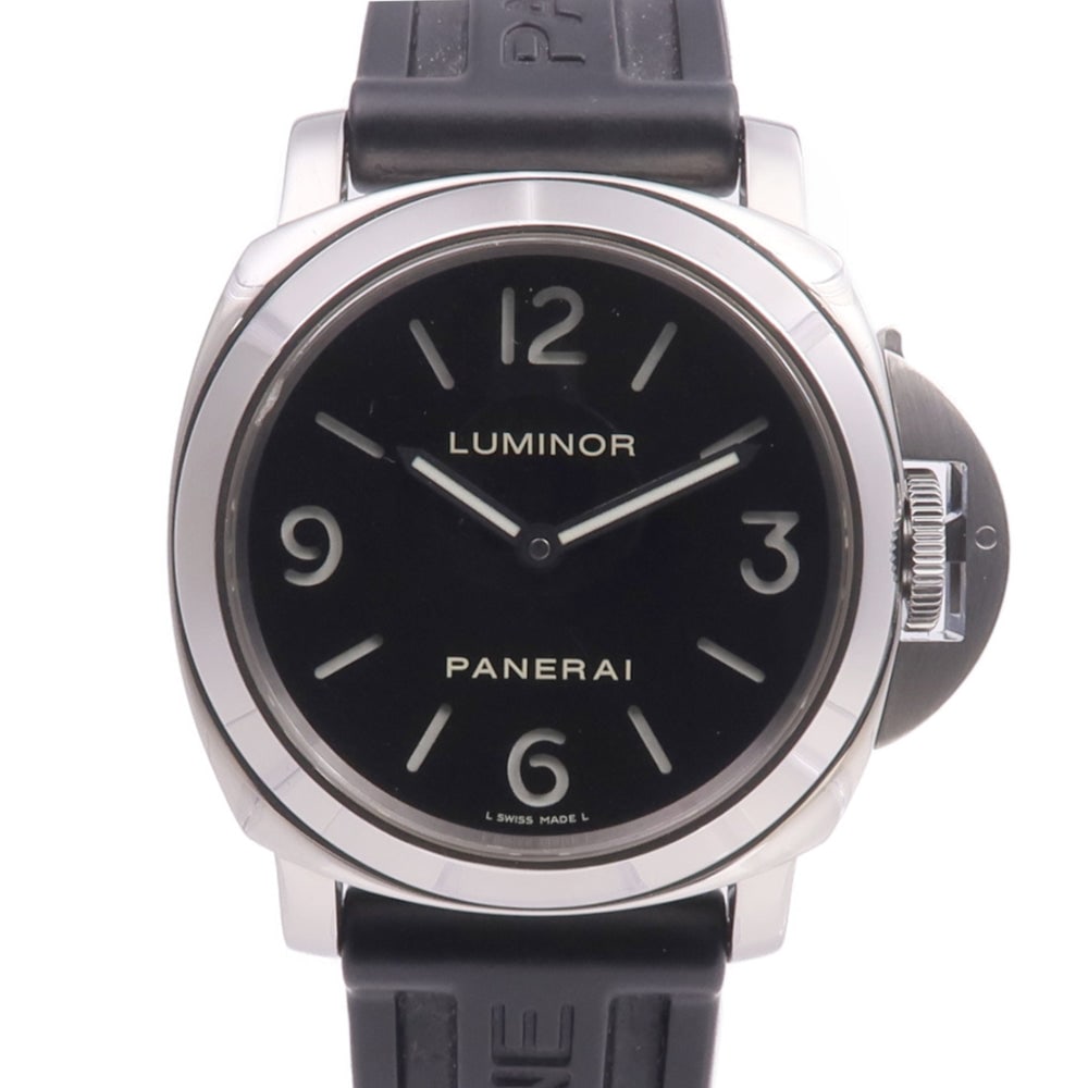 Panerai Luminor Base Hand Wind SS Black (1 of 14)