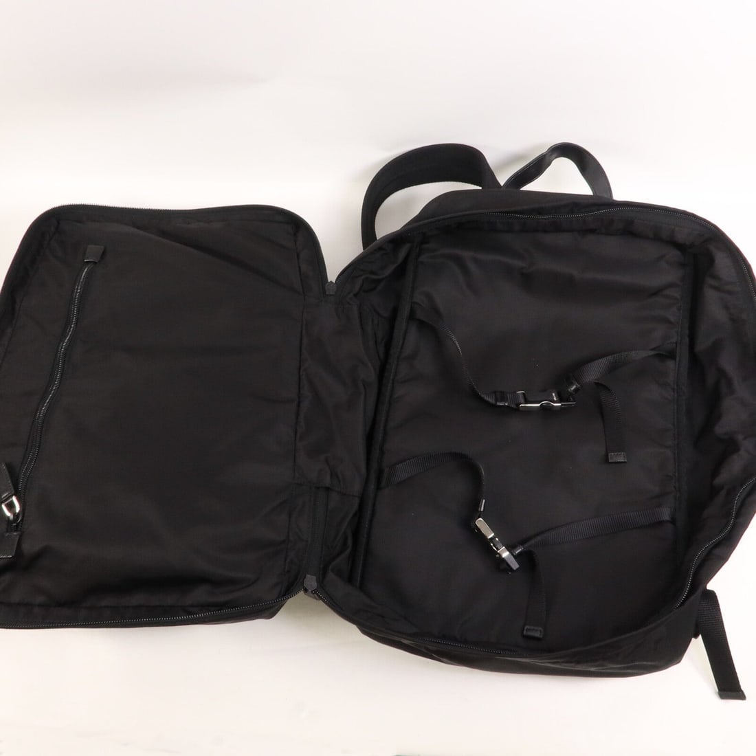 Prada Nylon Rucksack Black - 5
