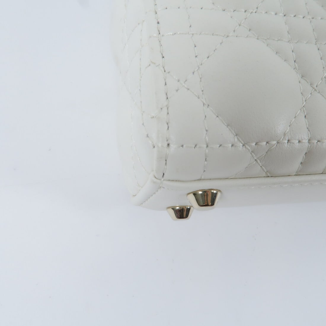 Dior Micro Lady Dior White - 11