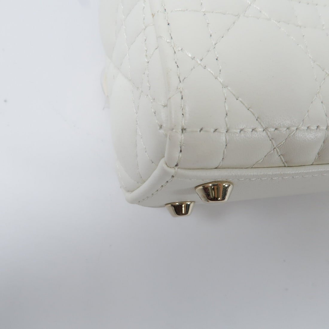 Dior Micro Lady Dior White - 13