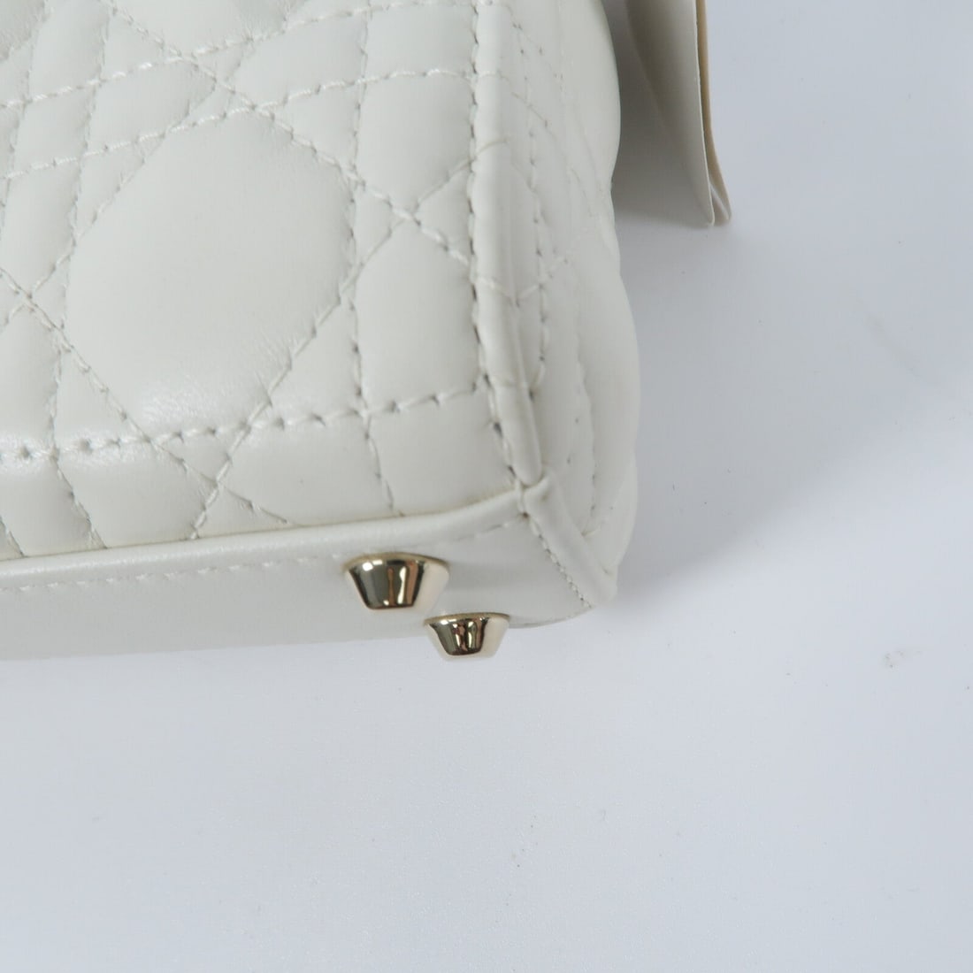 Dior Micro Lady Dior White - 14