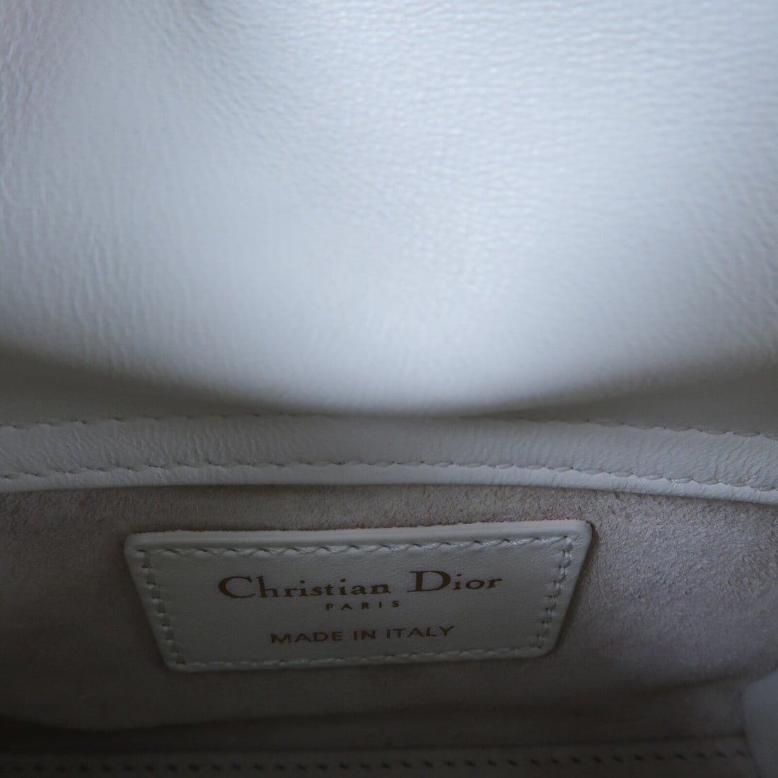 Dior Micro Lady Dior White - 6