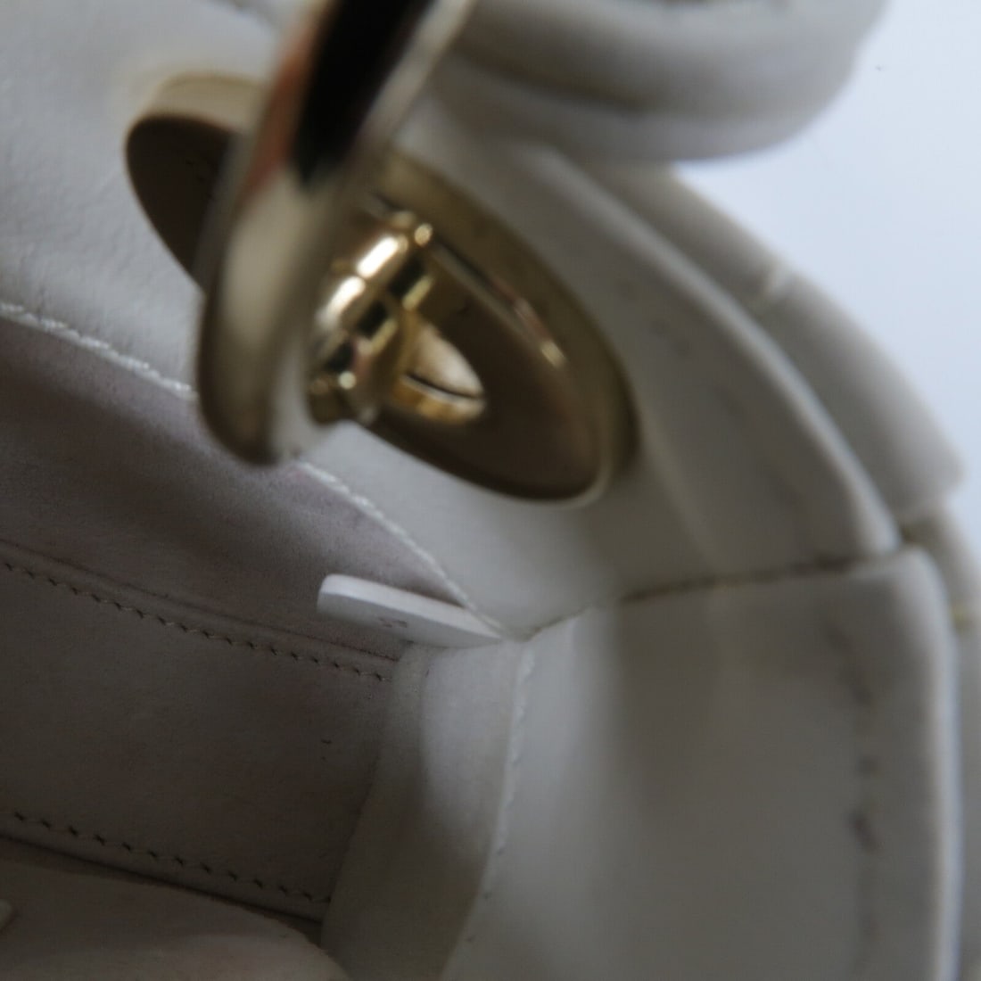 Dior Micro Lady Dior White - 7
