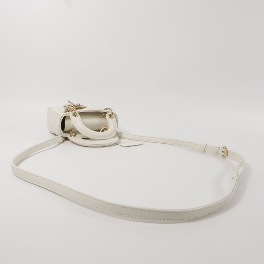 Dior Micro Lady Dior White - 9