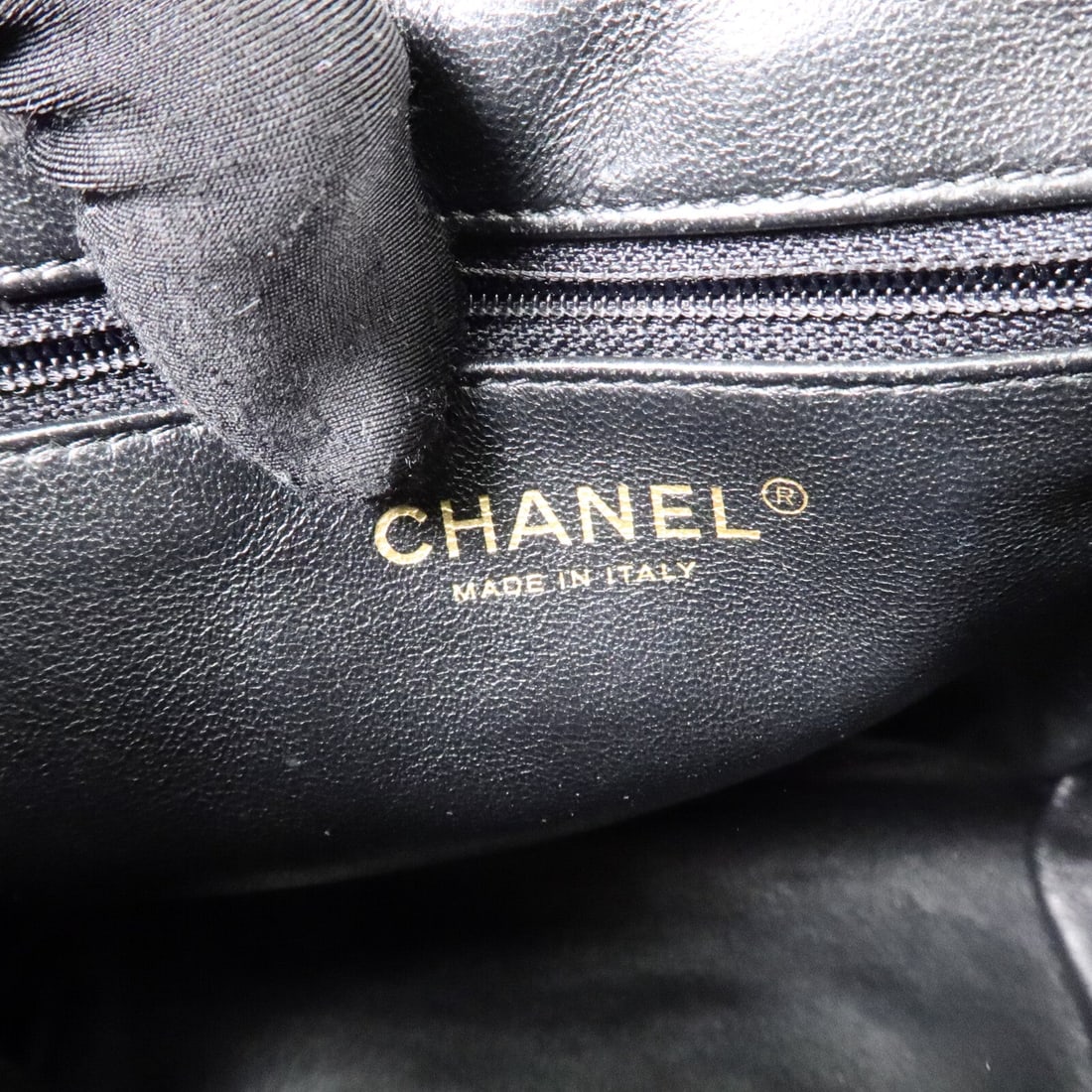 Chanel Filigree Backpack Black - 6