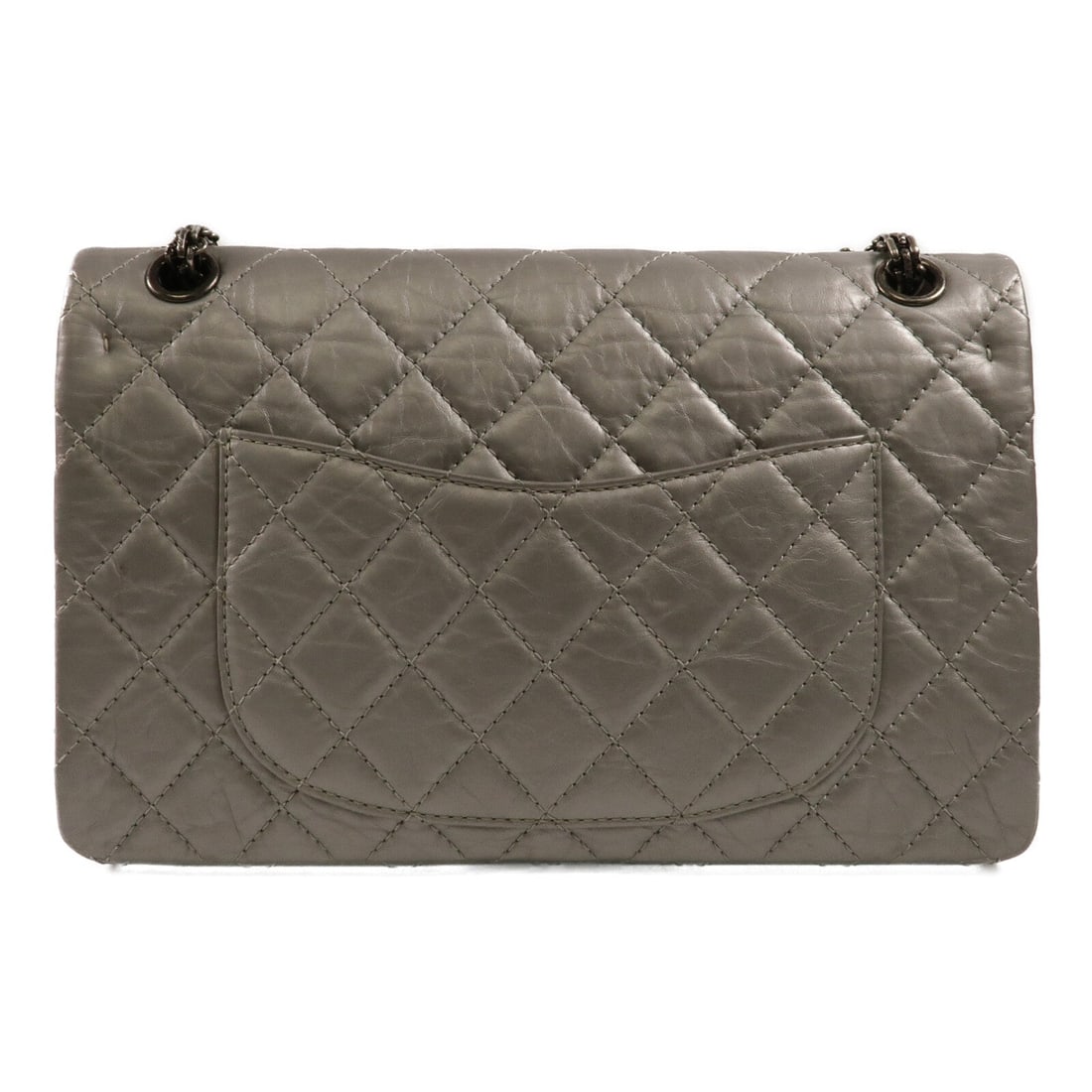 Chanel 2.55 Medium Silver SHW - 3