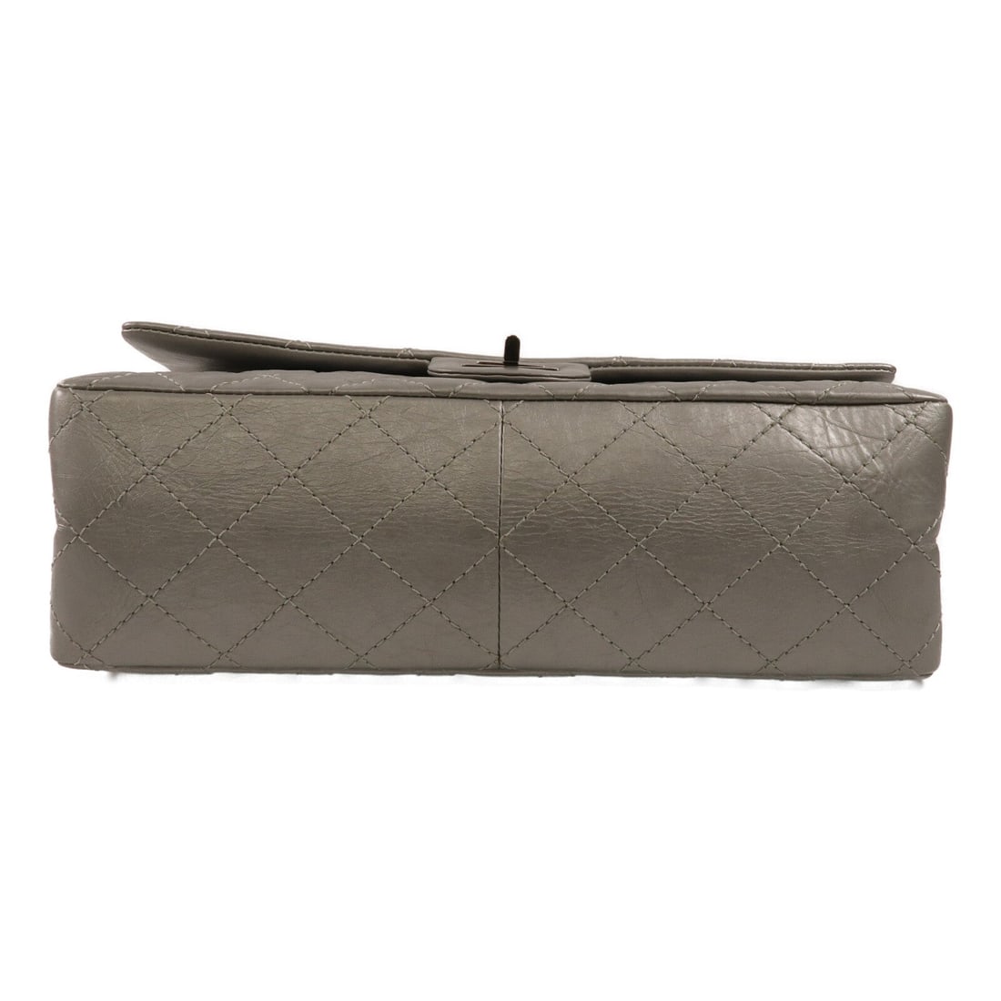 Chanel 2.55 Medium Silver SHW - 4