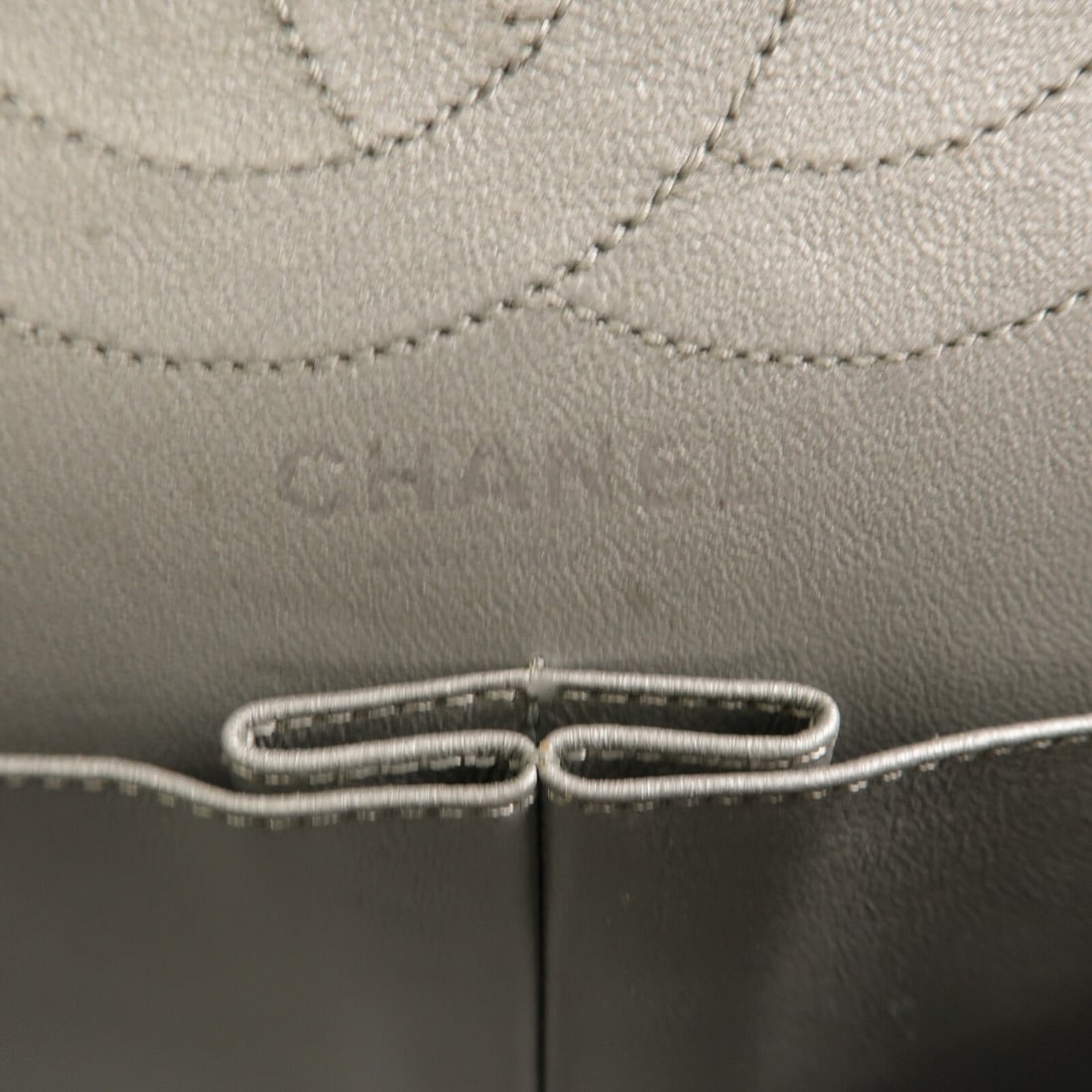 Chanel 2.55 Medium Silver SHW - 6