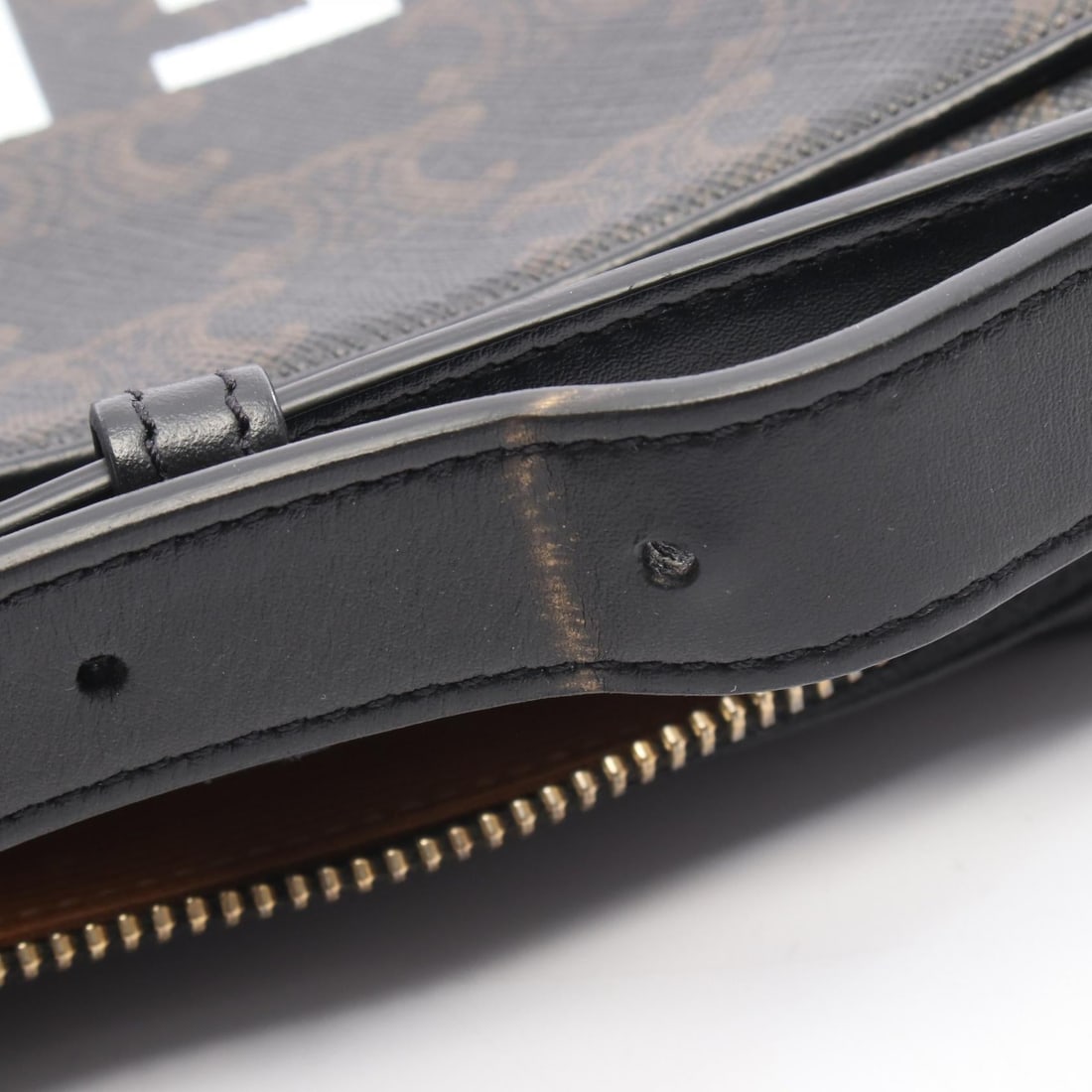Celine Triomphe Messenger Black Brown - 6