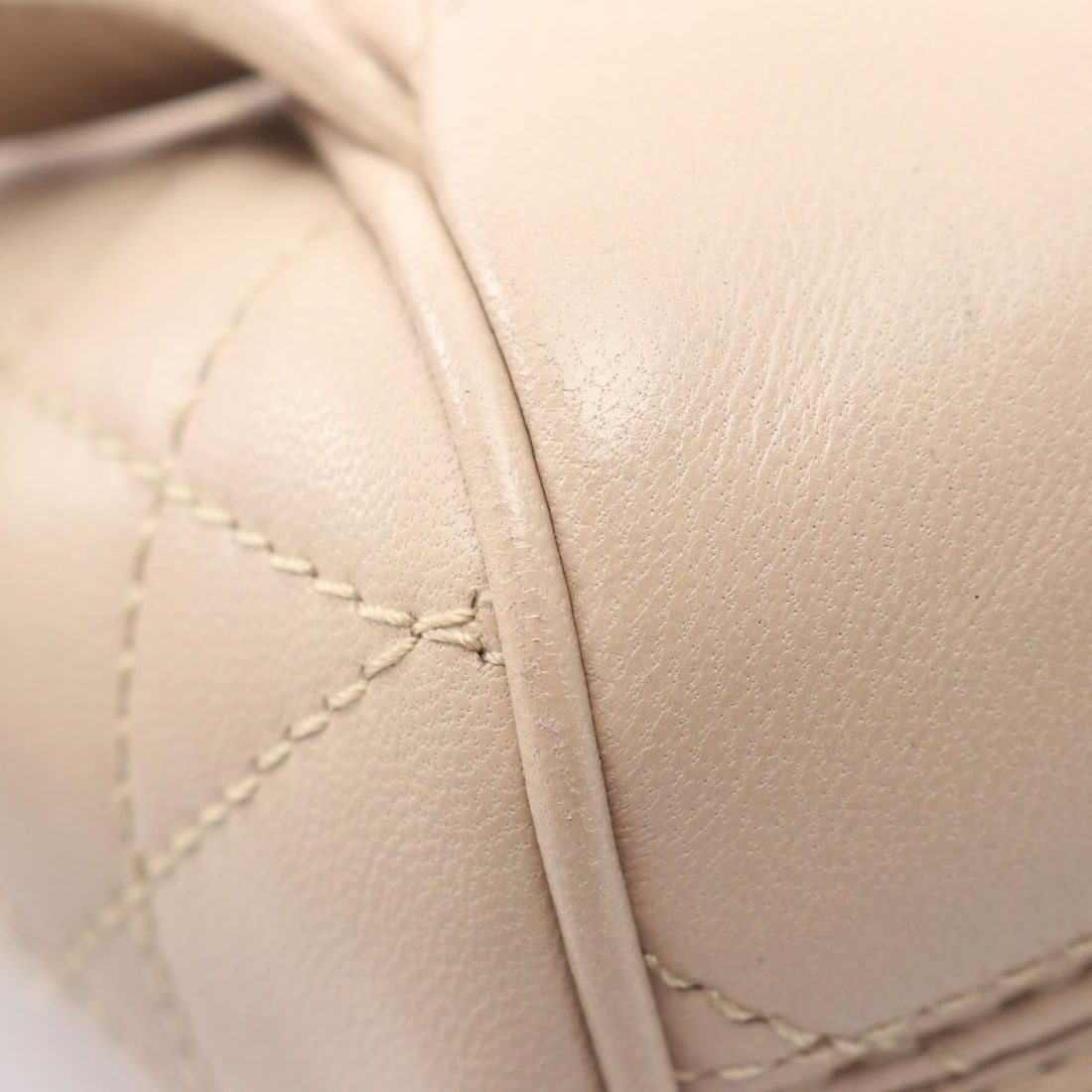 Dior Caro Small Macrocannage Beige Backpack - 7
