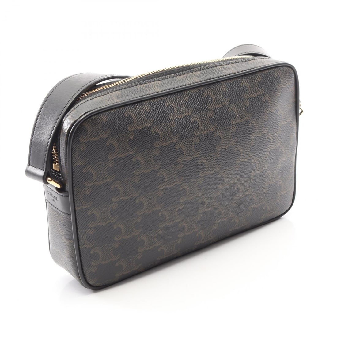 Celine Triomphe Messenger Black Brown - 2