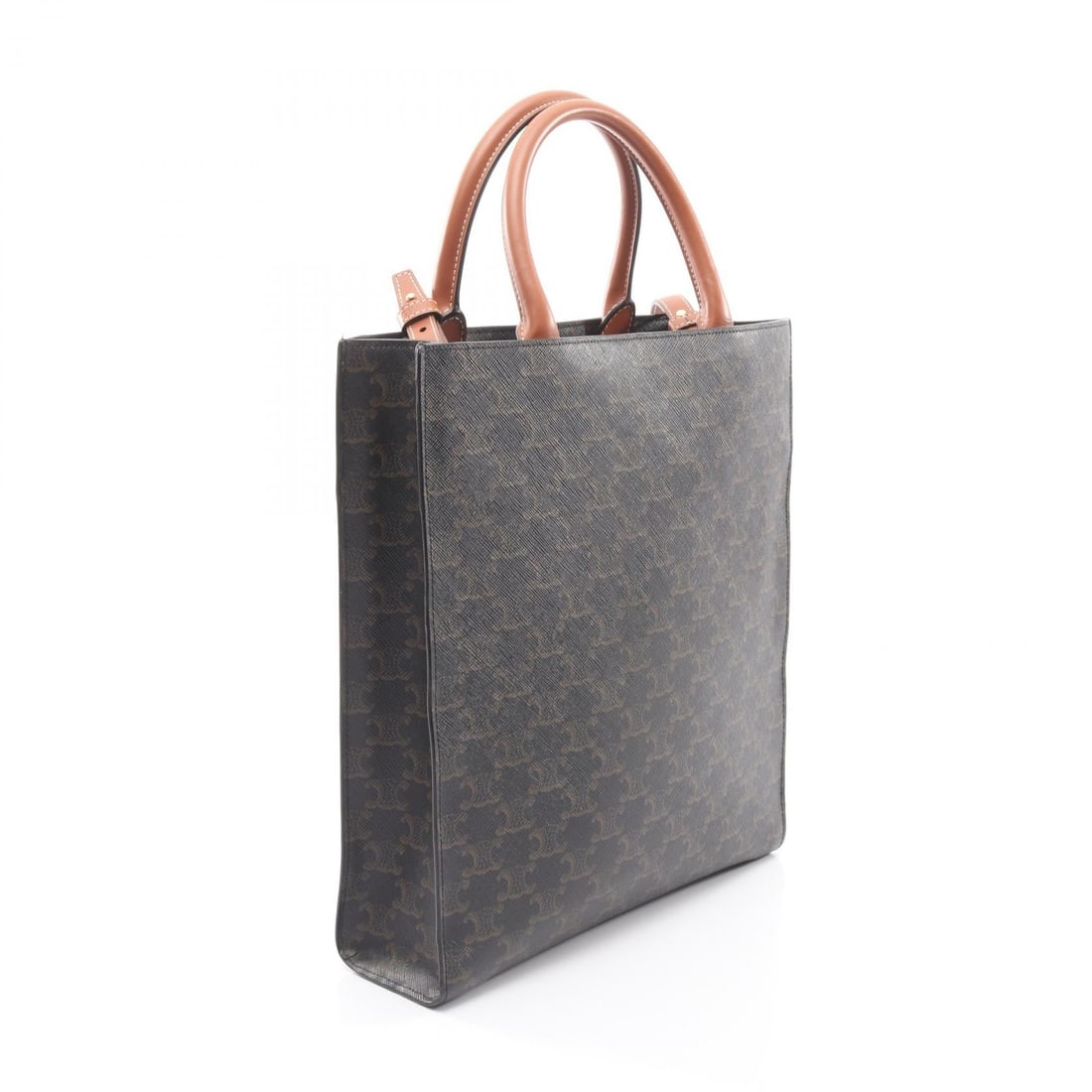 Celine Vertical Cabas Triomphe Black - 2
