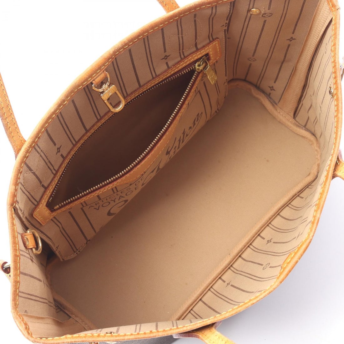 Louis Vuitton Neverfull PM Brown Tote - 3