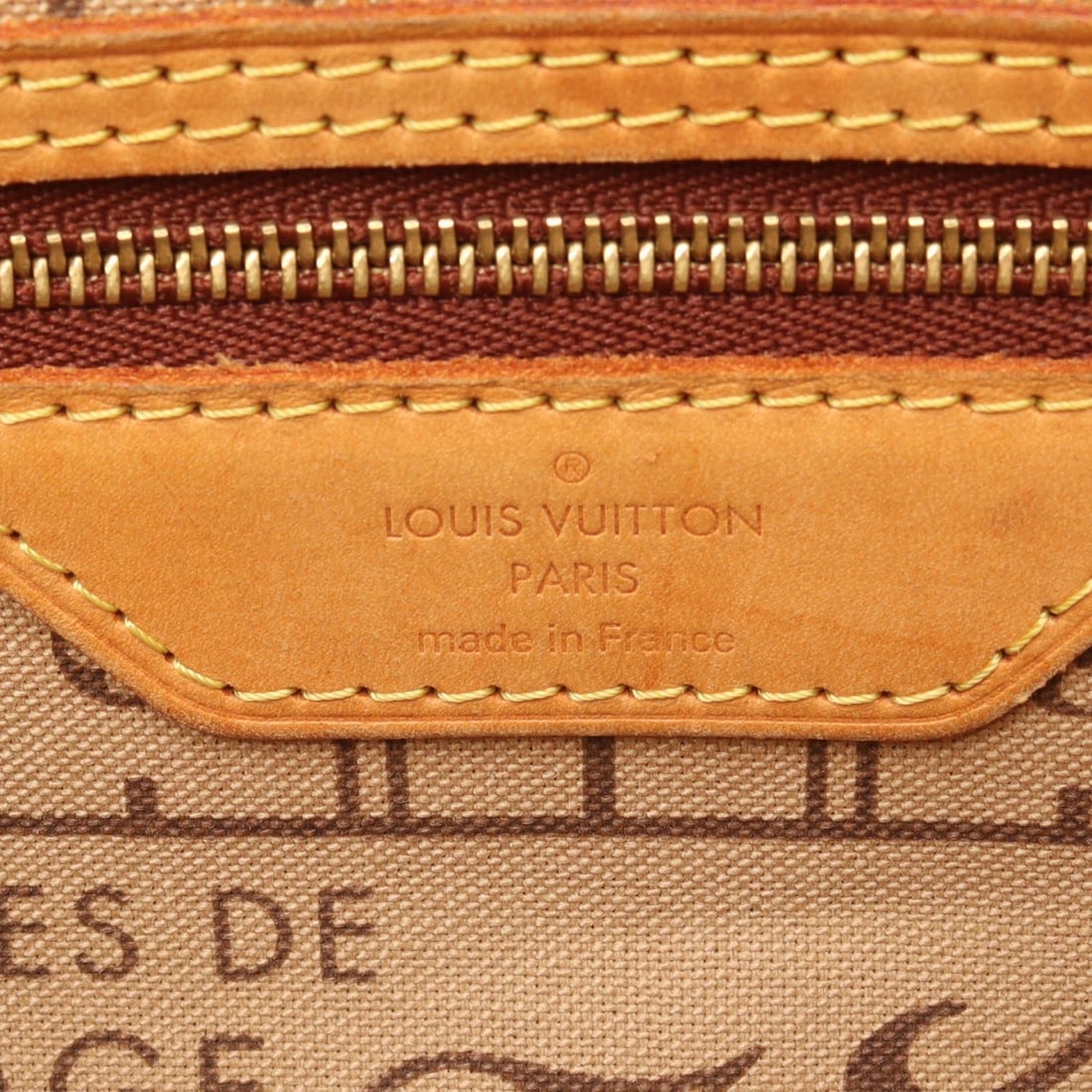Louis Vuitton Neverfull PM Brown Tote - 4