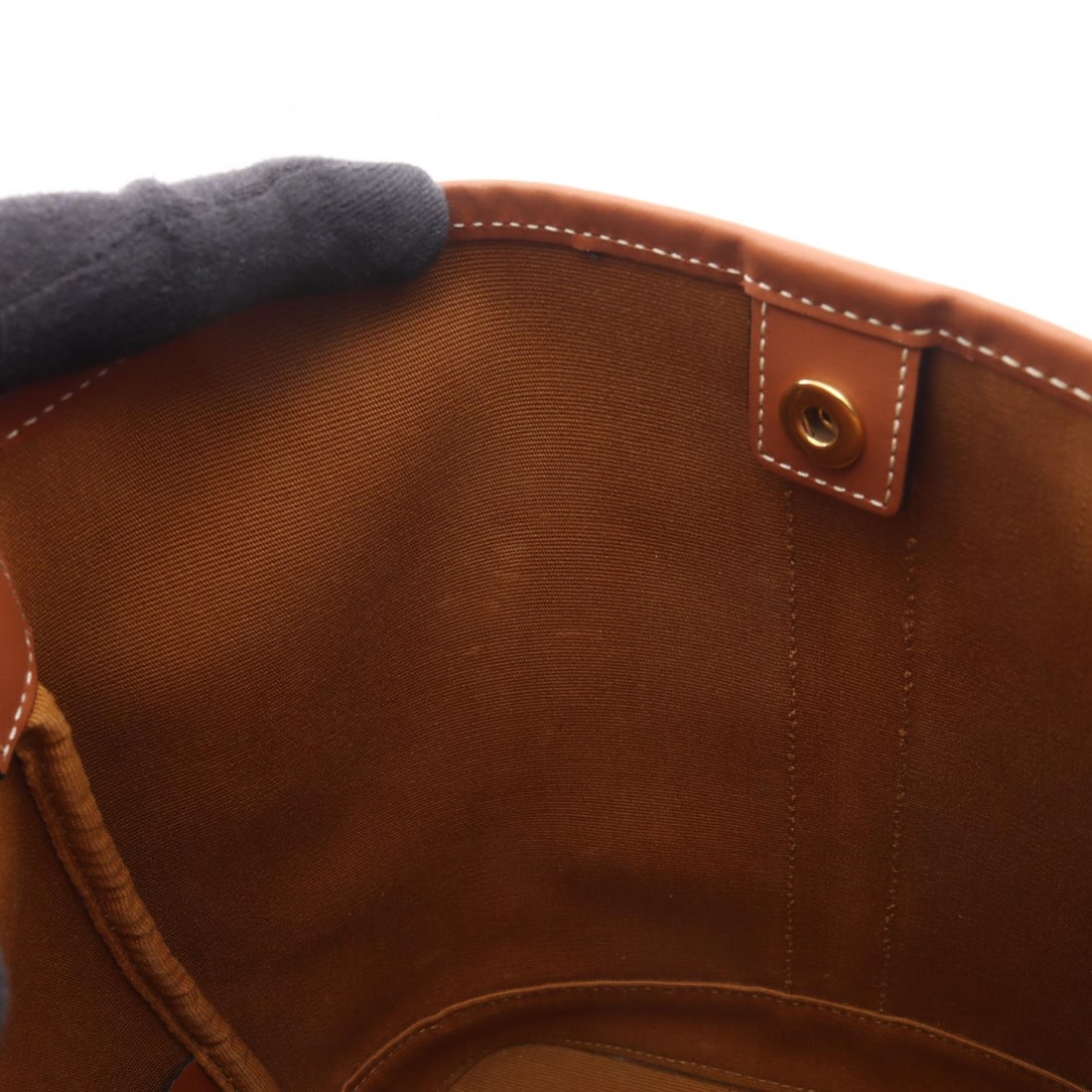 Celine Small Bucket Triomphe Black Brown - 5