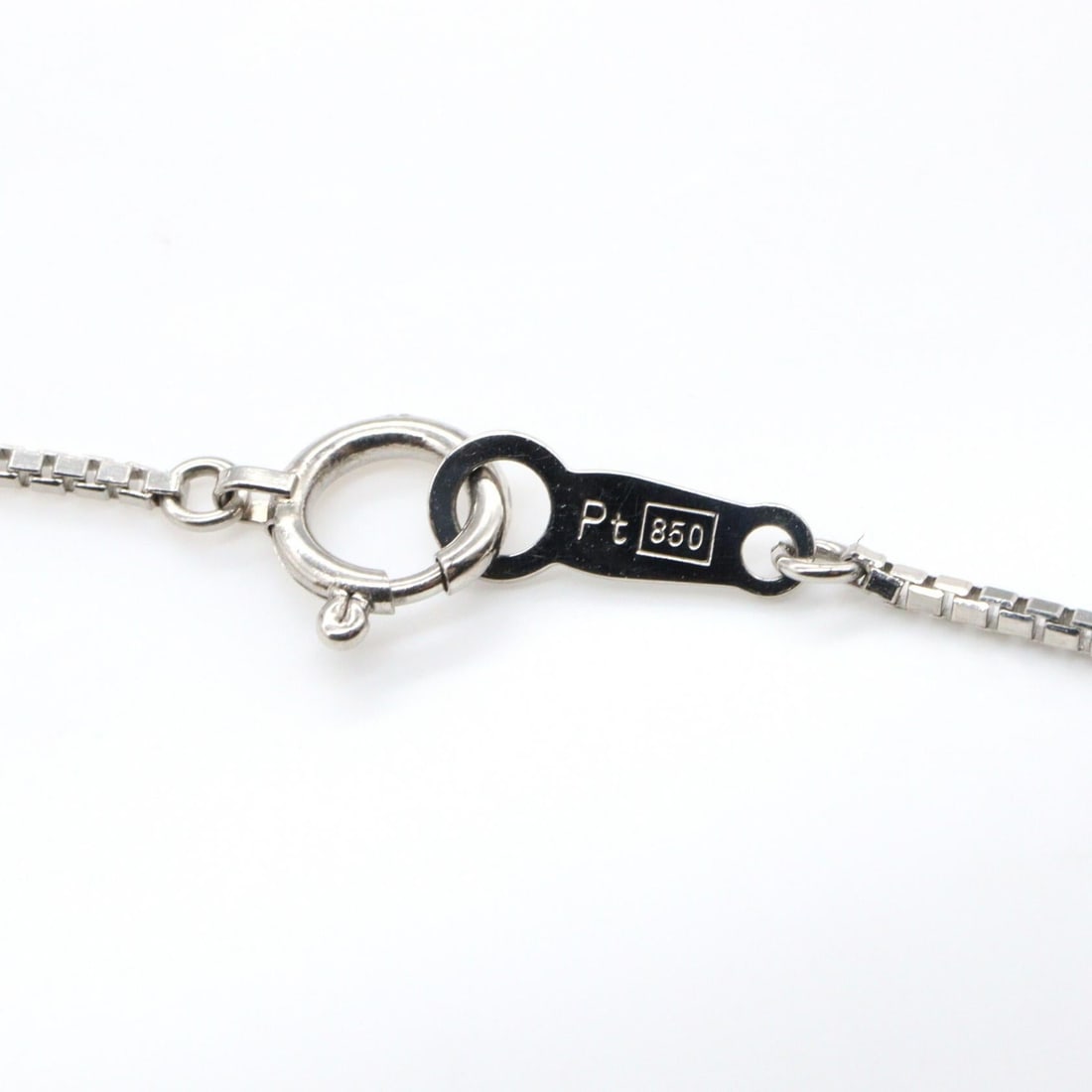 Ruby Diamond Platinum Necklace - 3