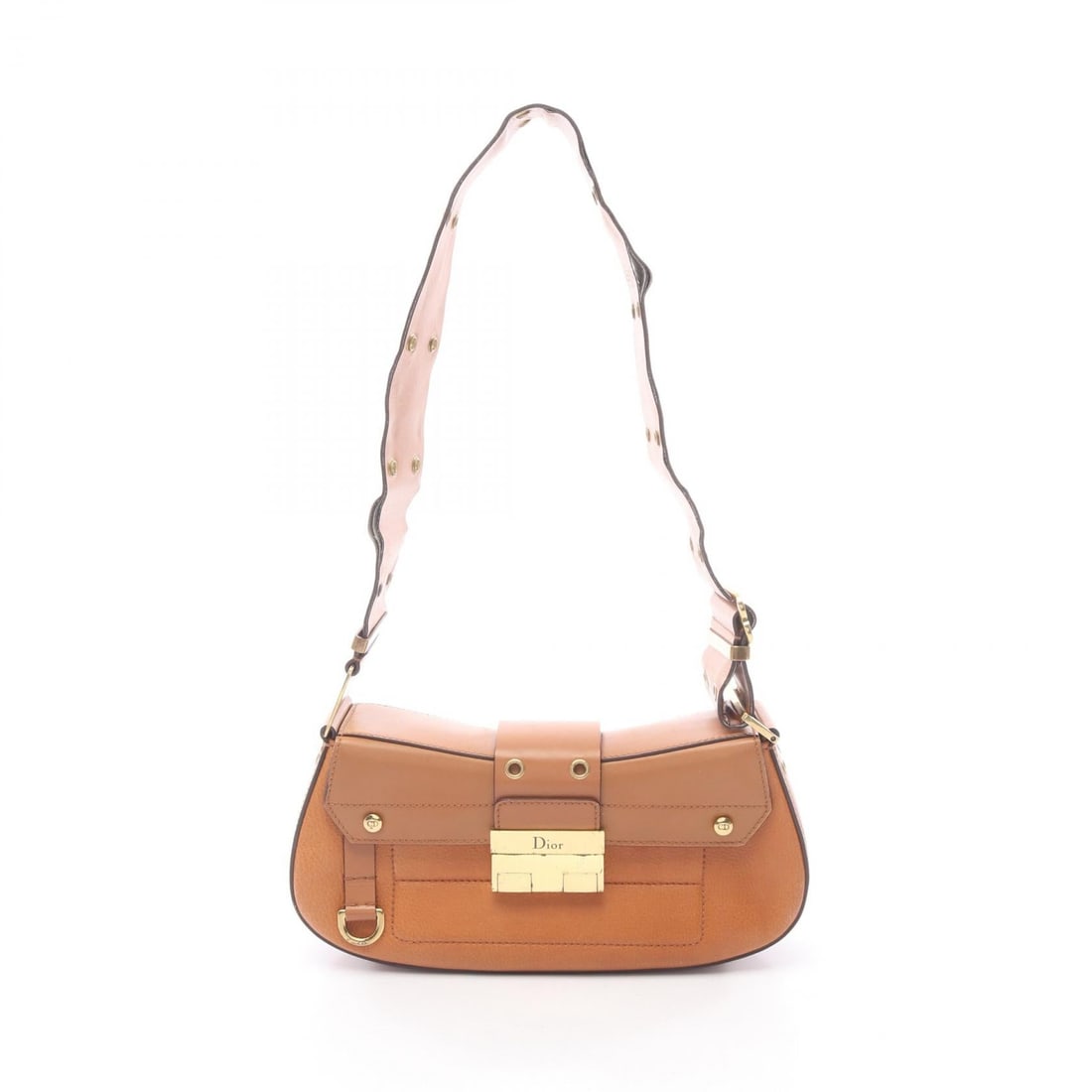 Dior Street Chic Columbus Brown: Street Chic Columbus shoulder bag in brown leather. Size: W22 x H11 x D5 cm. Shoulder 37-67 cm.