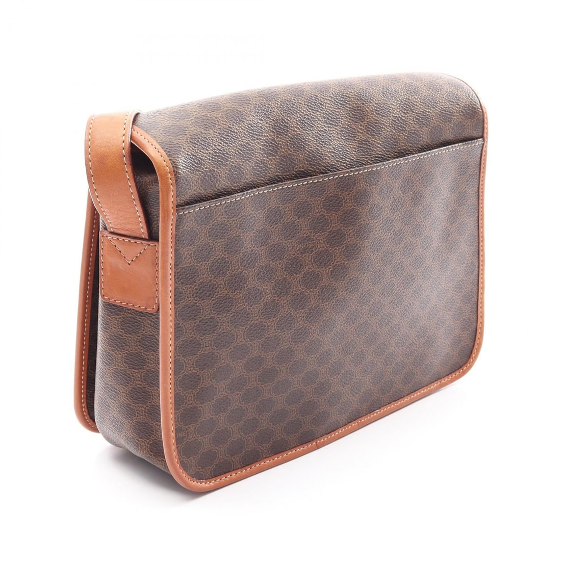 Celine Macadam Shoulder Brown Canvas - 2