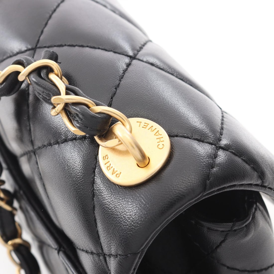 Chanel Small Flap Black Lambskin - 7