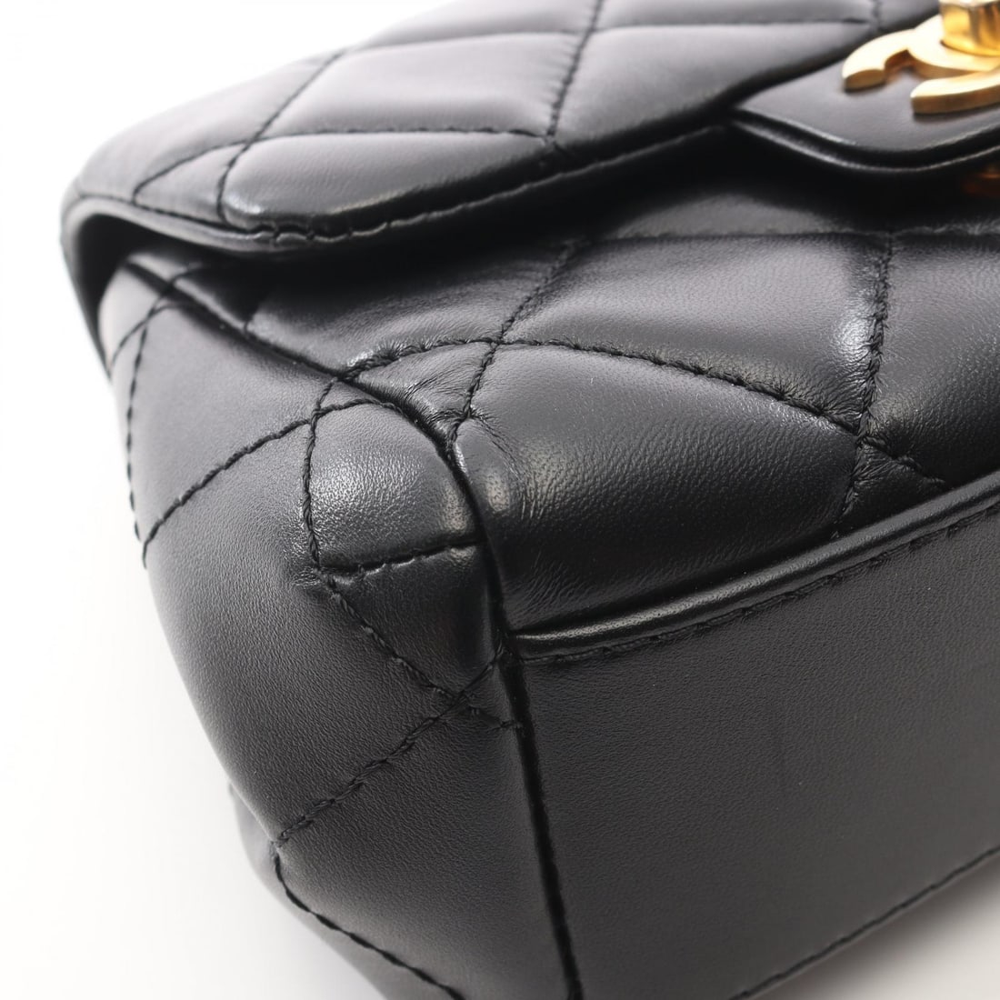 Chanel Small Flap Black Lambskin - 9