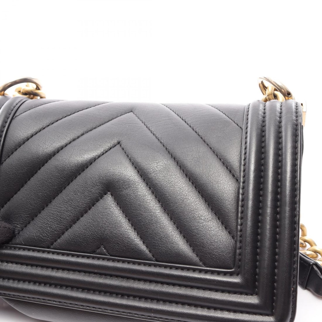 Chanel Boy Small Chevron Black - 10