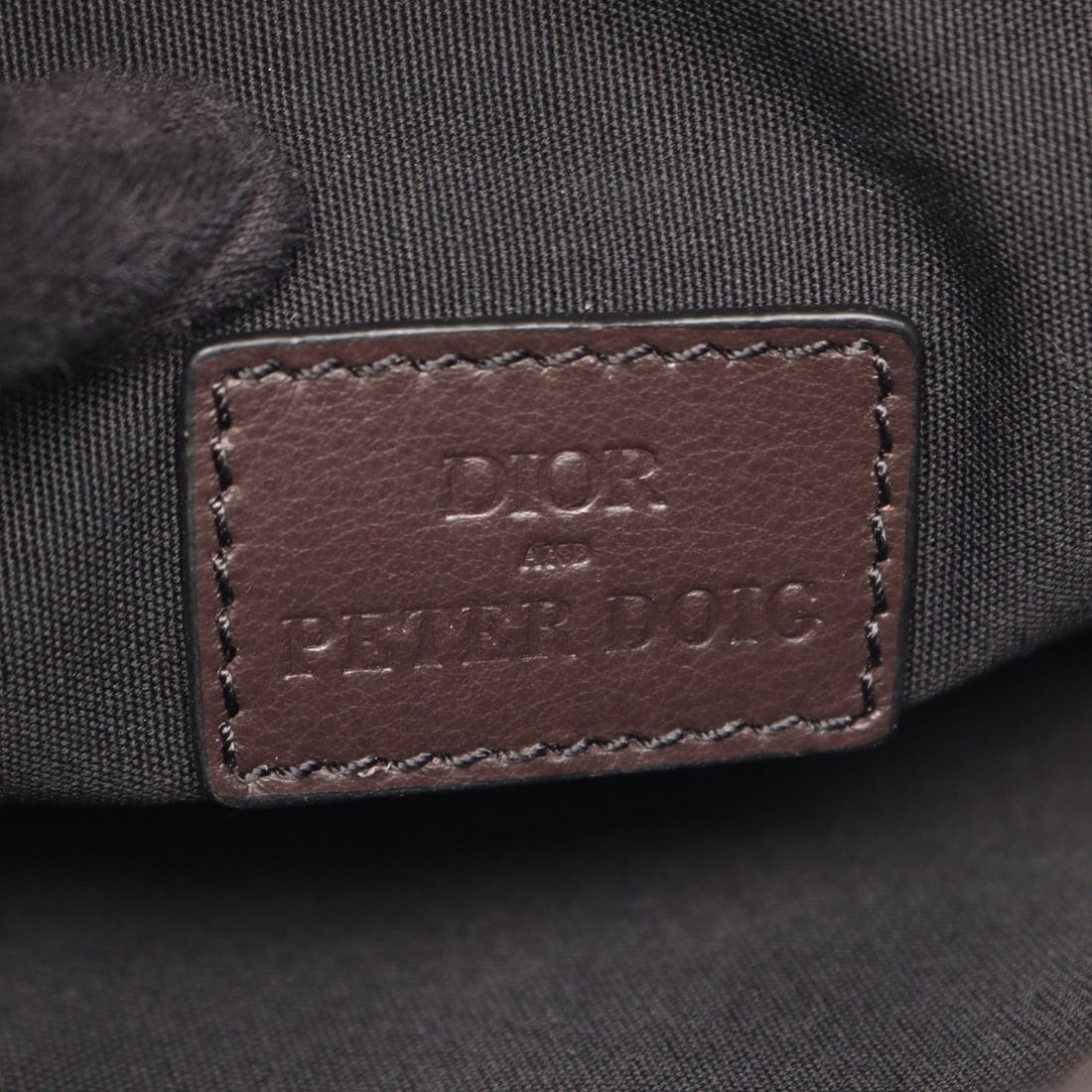 Dior x Peter Doig Saddlebag Brown Multi - 4