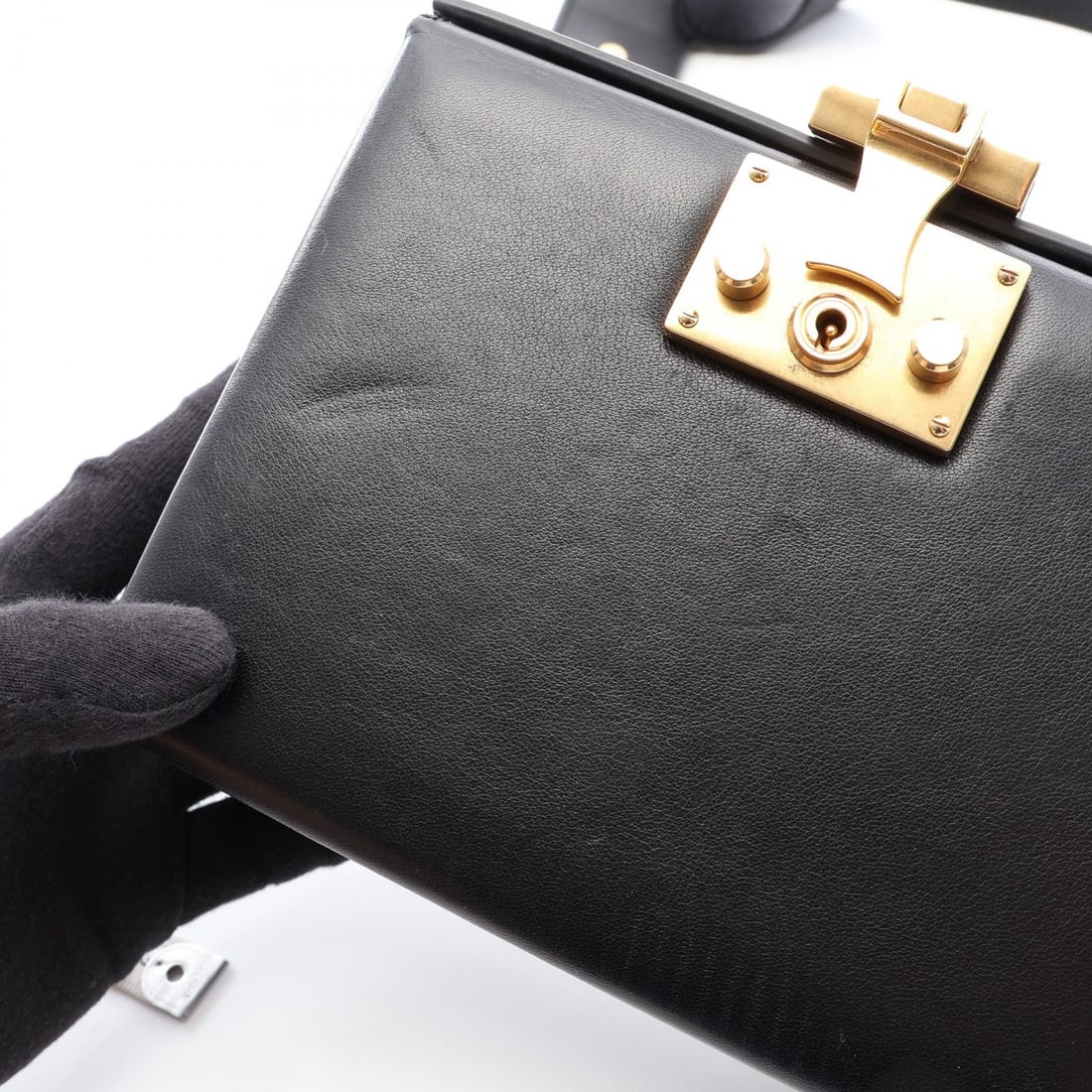 Dior Addict Small Box Black Leather - 6